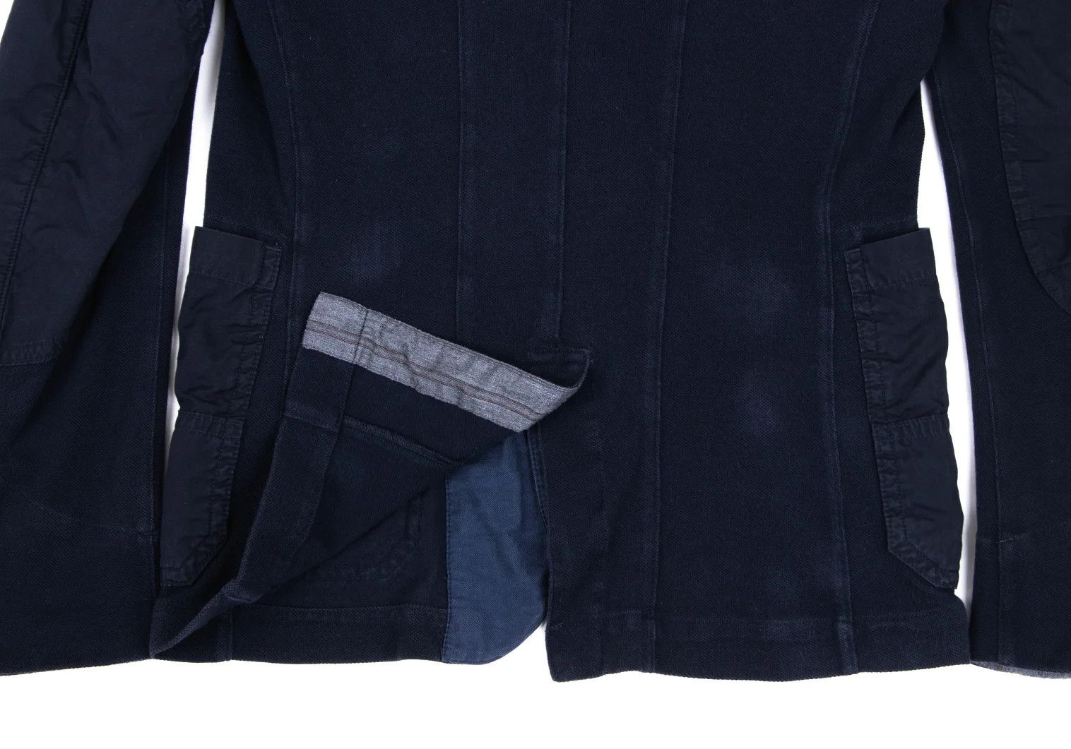Junya Watanabe Cotton Elbow Patch Design Jacket in Navy Size US S / EU 44-46 / 1 - 17 Thumbnail