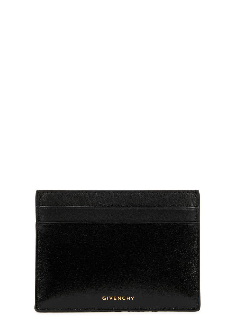 Givenchy o1srvl11e1124 Size: OS / Logo Leather Card Holders in Black Size ONE SIZE - 1 Thumbnail