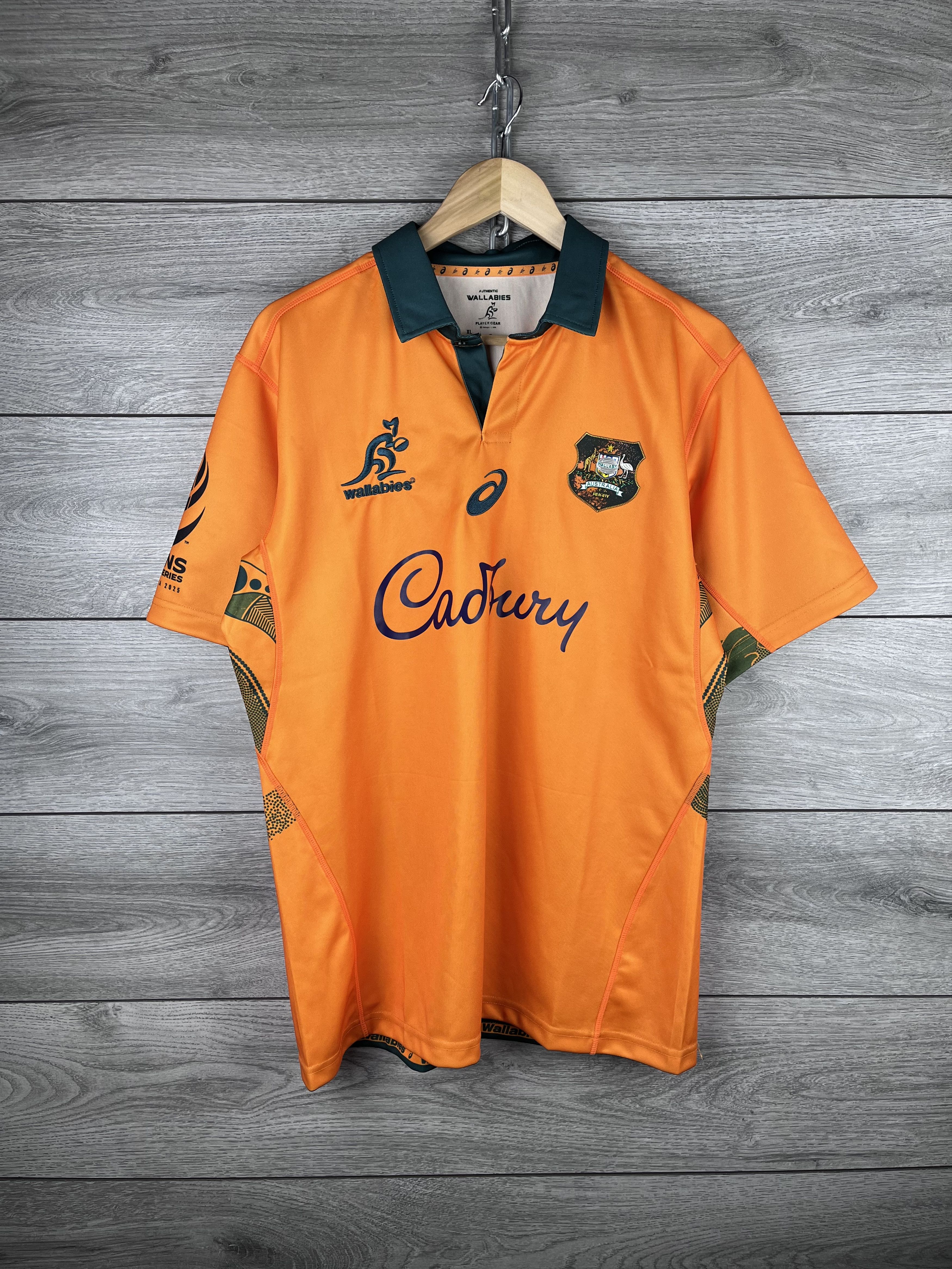 Reebok Wallabies rugby t-shirt Australia Size US XL / EU 56 / 4 - 1 Thumbnail