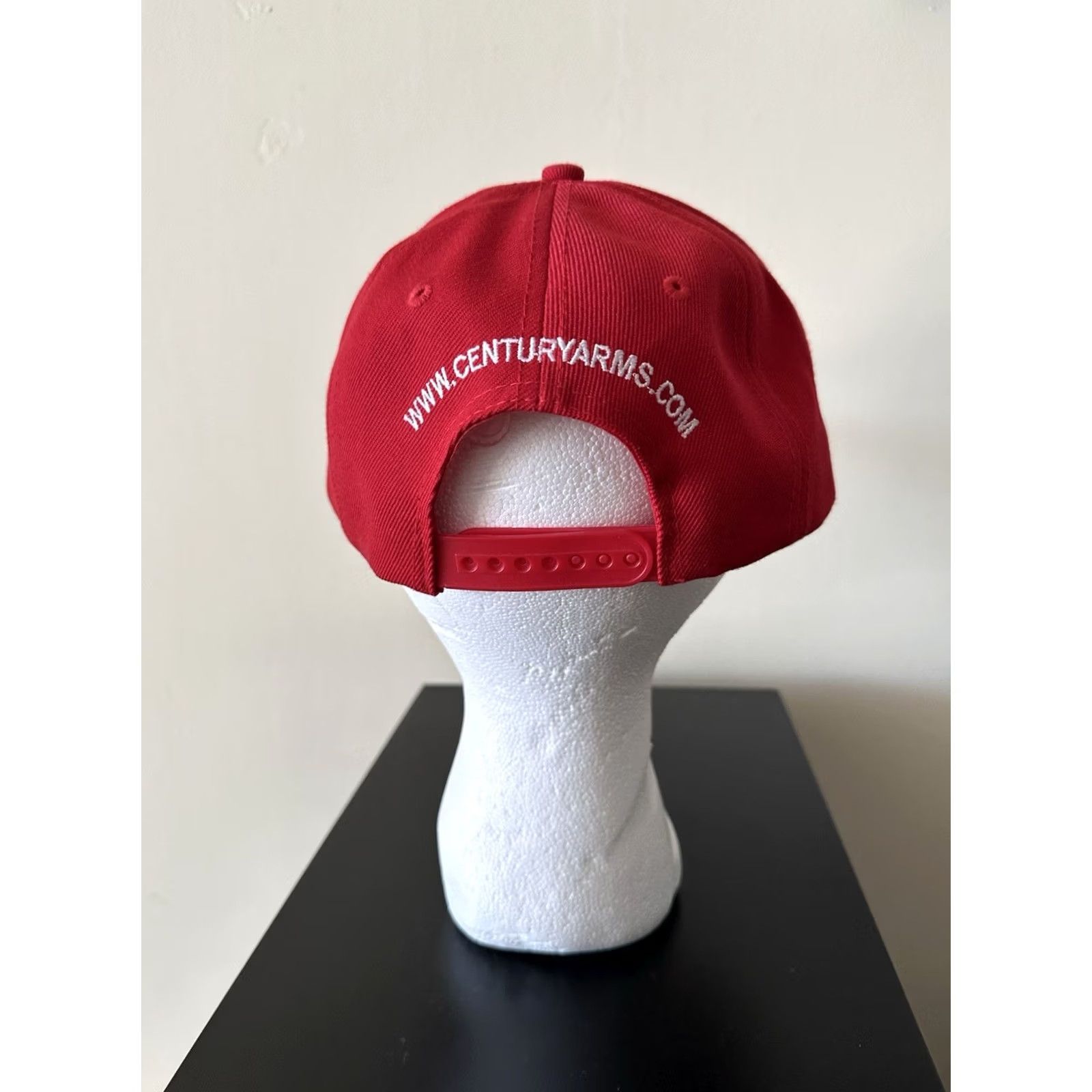 Logo 7 Apollo Snapback Hat Red - Solid, Adjustable, One Size, Men, Draco AK Rifle Logo, Century Fire Arms Promo Cap, NWOT, Firearms Logo Cap, Very RARE Size ONE SIZE - 5 Thumbnail