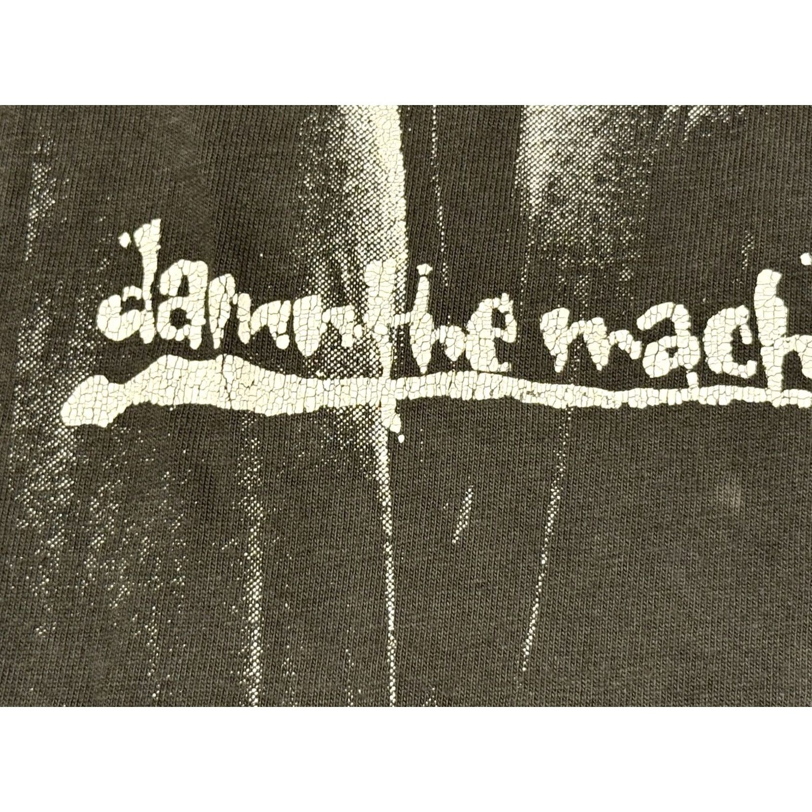 Hanes VINTAGE RARE 90s Damn The Machine Shirt XL Megadeth Metallica Rage Mustaine Poland Shirt Men Black Crew Neck Short Sleeve Hanes Cotton Size US XL / EU 56 / 4 - 6 Thumbnail