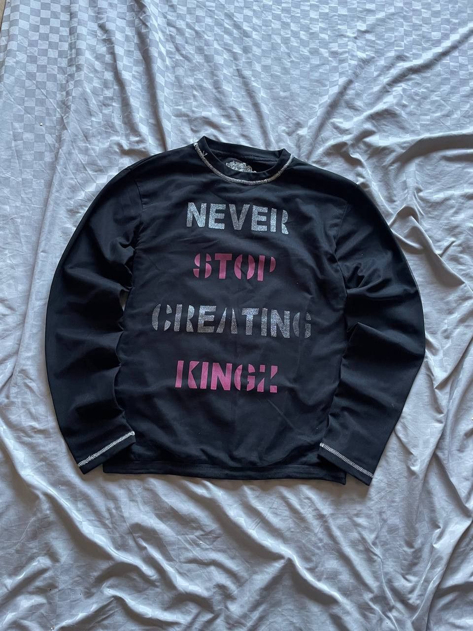 Designer 🔥Offers🔥Vintage Y2K Longsleeve Tee Girl Sex japan Rare Size US L / EU 52-54 / 3 - 2 Thumbnail