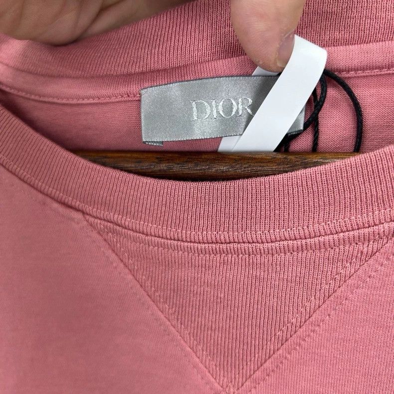 Dior Dior Co-branded pink pattern printed short sleeves Size US XXL / EU 58 / 5 - 3 Thumbnail