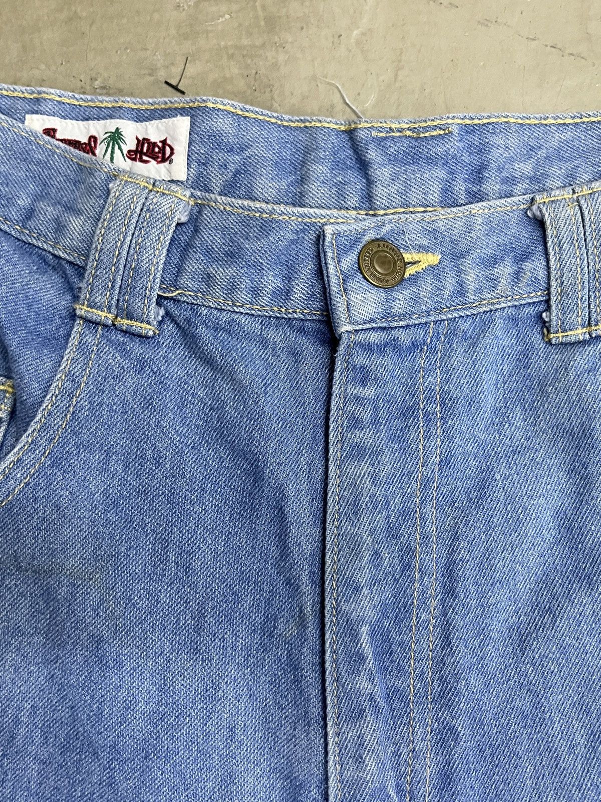 Rap Tees × Vintage Vintage Cypress Hill Emboidery Baggy Denim Jorts Pants Size US 32 / EU 48 - 6 Thumbnail
