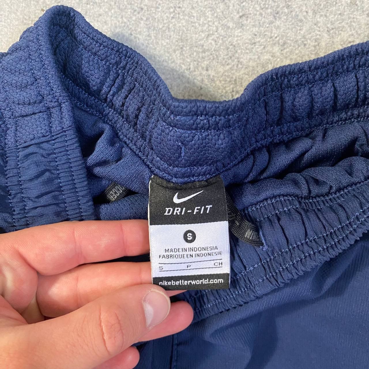Nike NIKE FC BARCELONA TRACK SOCCER PANTS NAVY DRILL JOGGERS Size US 30 / EU 46 - 9 Thumbnail