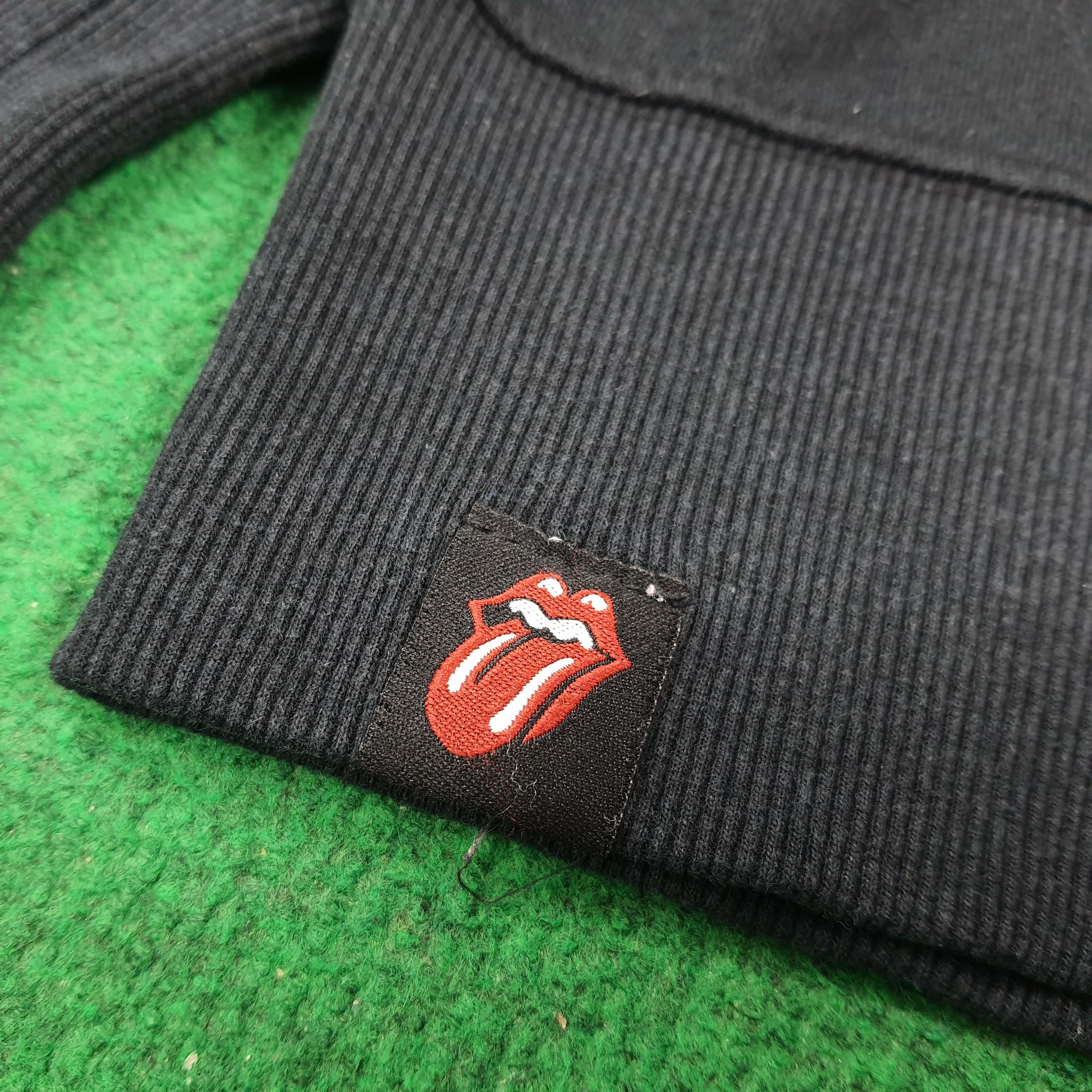 The Rolling Stones Vintage The Rolling Stones Band Double Zipper Hoodie C281N9 Size US S / EU 44-46 / 1 - 5 Thumbnail