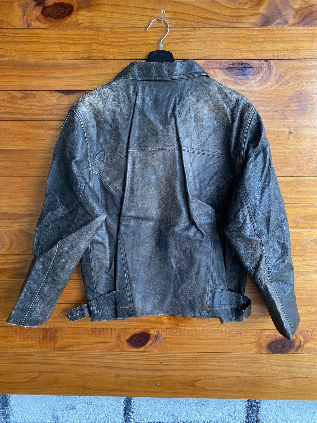 Genuine Leather Vintage VOGA Brown Leather Jacket – Classic Timeless Style Size US M / EU 48-50 / 2 - 15 Thumbnail