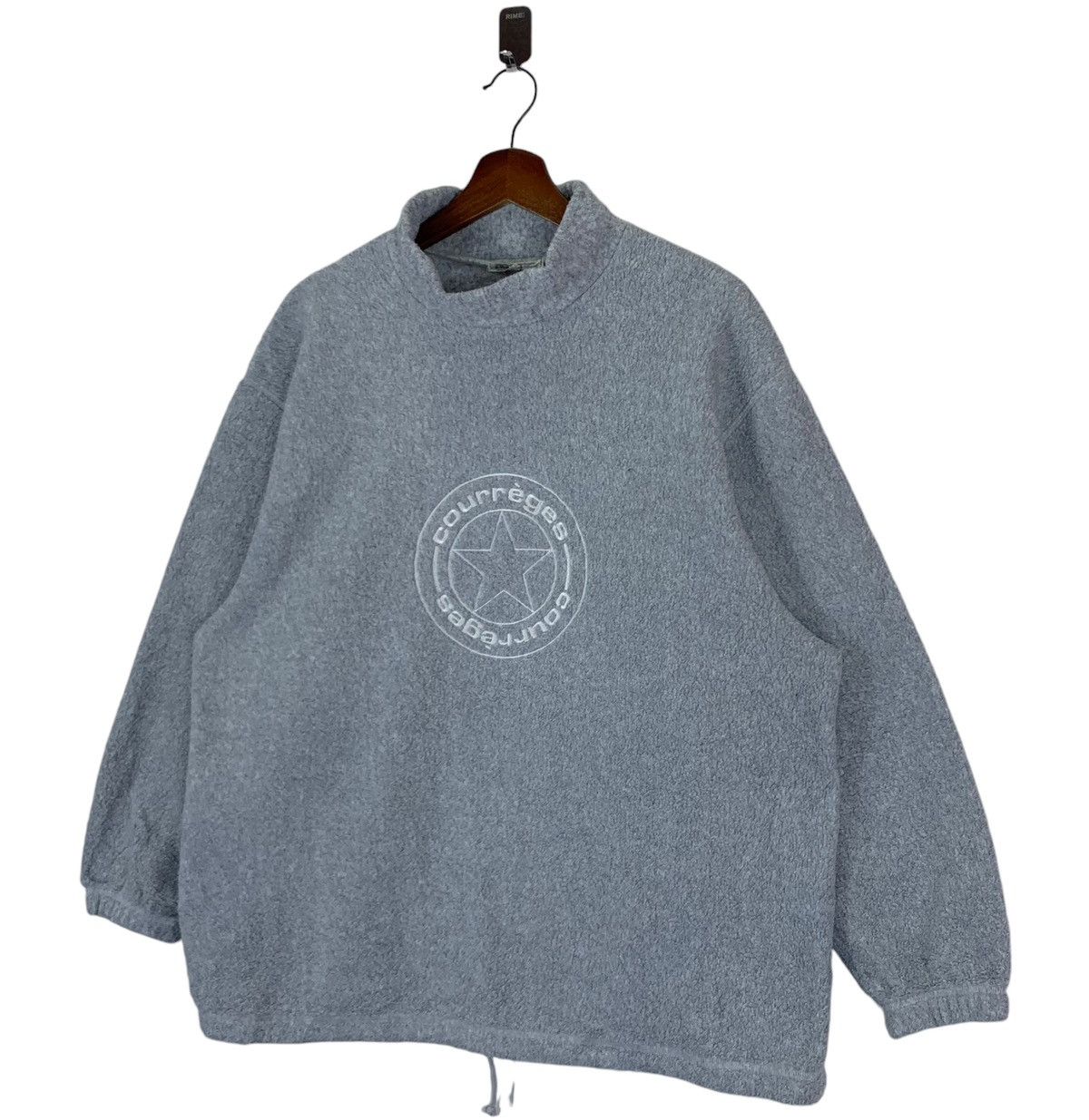 Courreges VINTAGE COURREGES FLEECE SWEATER Size US M / EU 48-50 / 2 - 2 Thumbnail