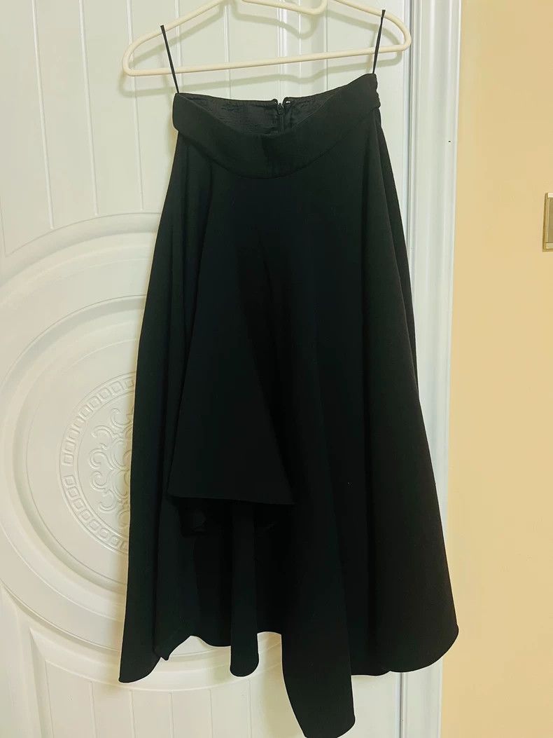 Alexander McQueen 'Slashed Drape' skirt | Grailed