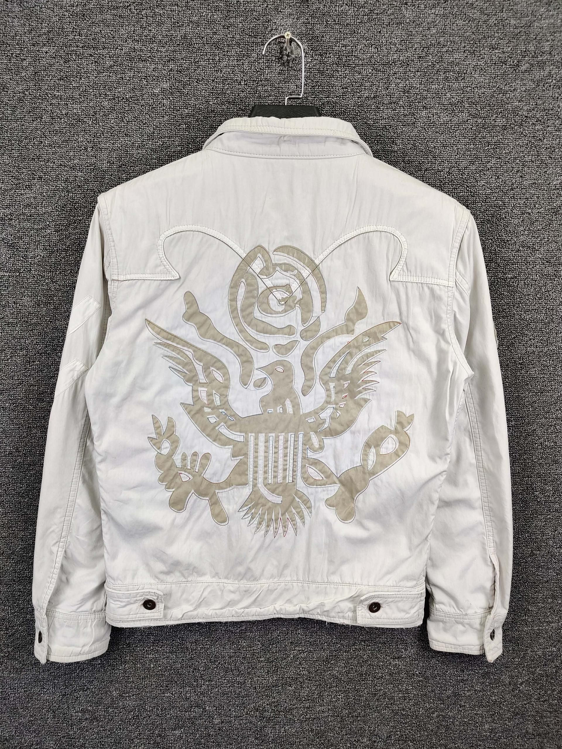 G-Star Vintage G-Star Raw White Denim Jacket Size US L / EU 52-54 / 3 - 2 Thumbnail