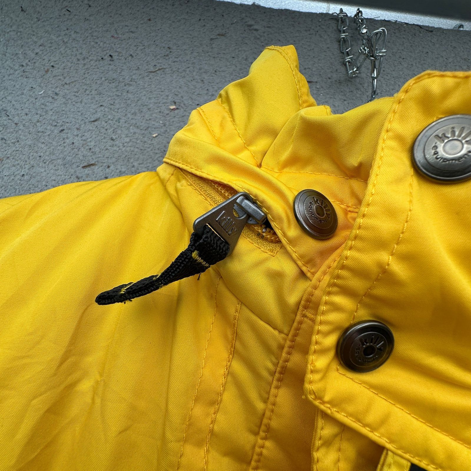Other Killy Recco Jacket Mens 44 Large Yellow Ski Polyester Hooded Size US L / EU 52-54 / 3 - 13 Thumbnail