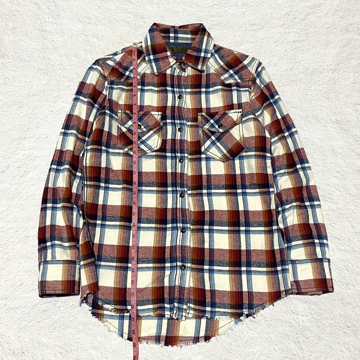 GOA 🔥RARE🔥 Vintage 2000s GOA Plaid Shirt Size US S / EU 44-46 / 1 - 3 Thumbnail