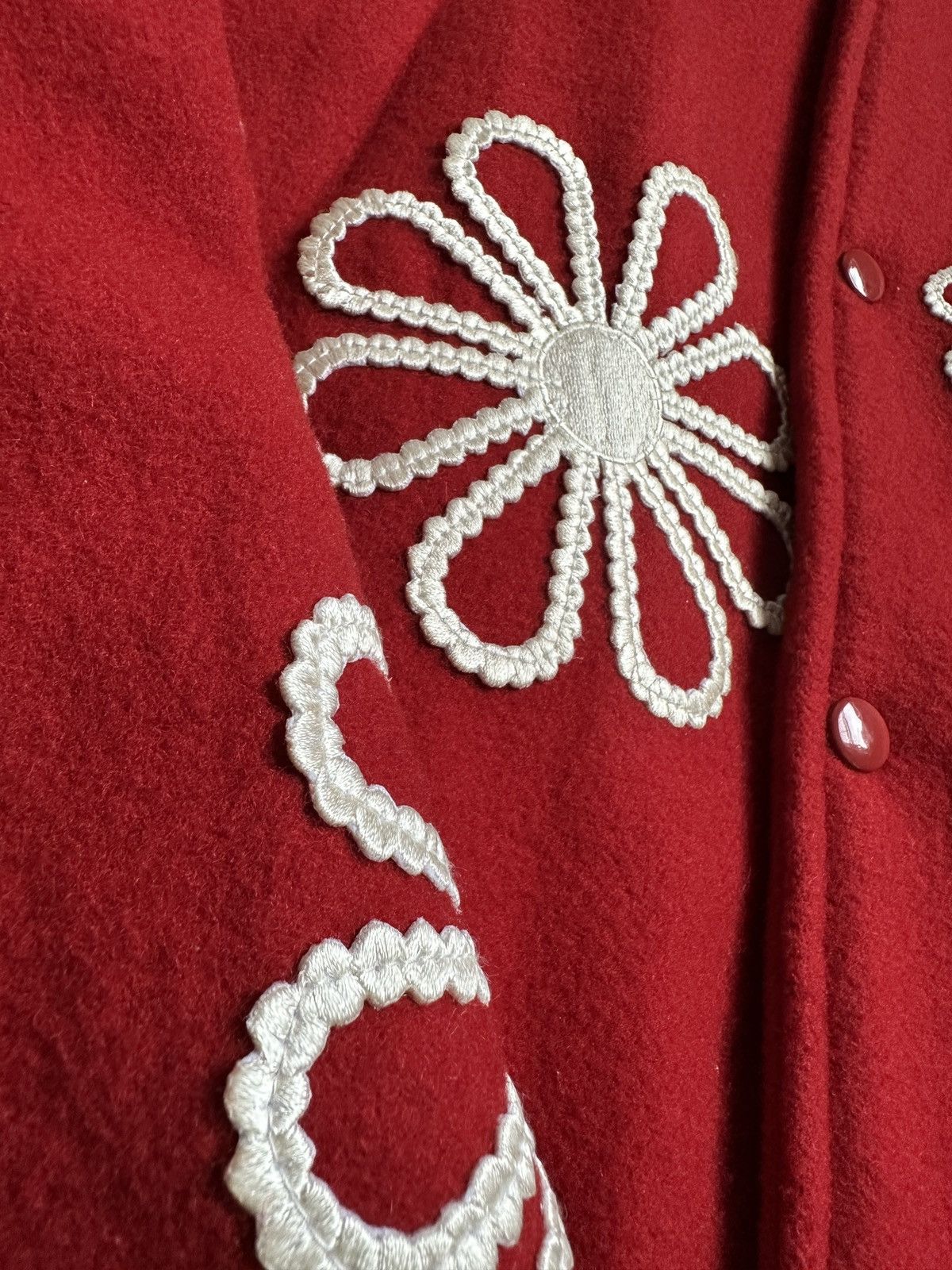 Designer Made In Effort Pearlz Varsity Jacket Size XL Size US XL / EU 56 / 4 - 4 Thumbnail