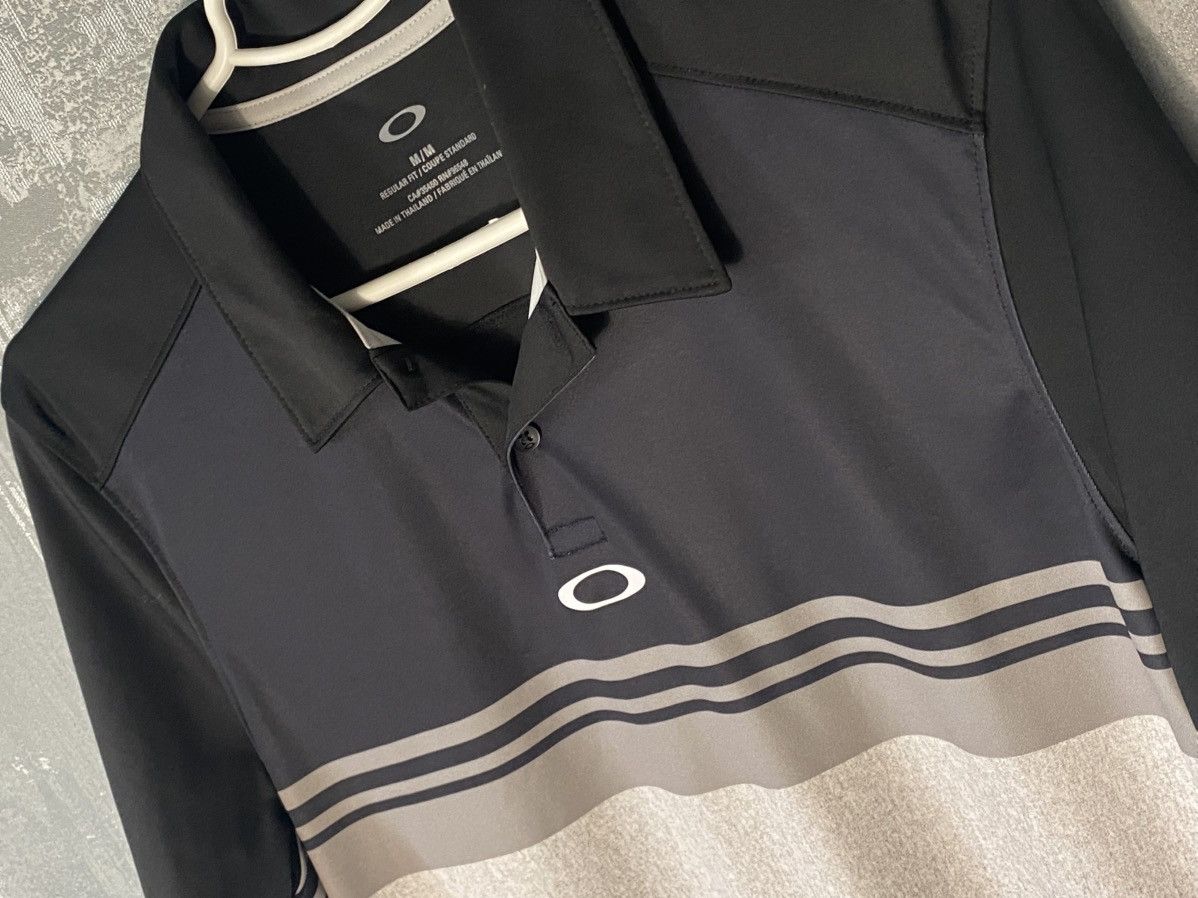 Oakley Vintage Oakley Centr Logo T-shirt Polos Size M Size US M / EU 48-50 / 2 - 2 Thumbnail