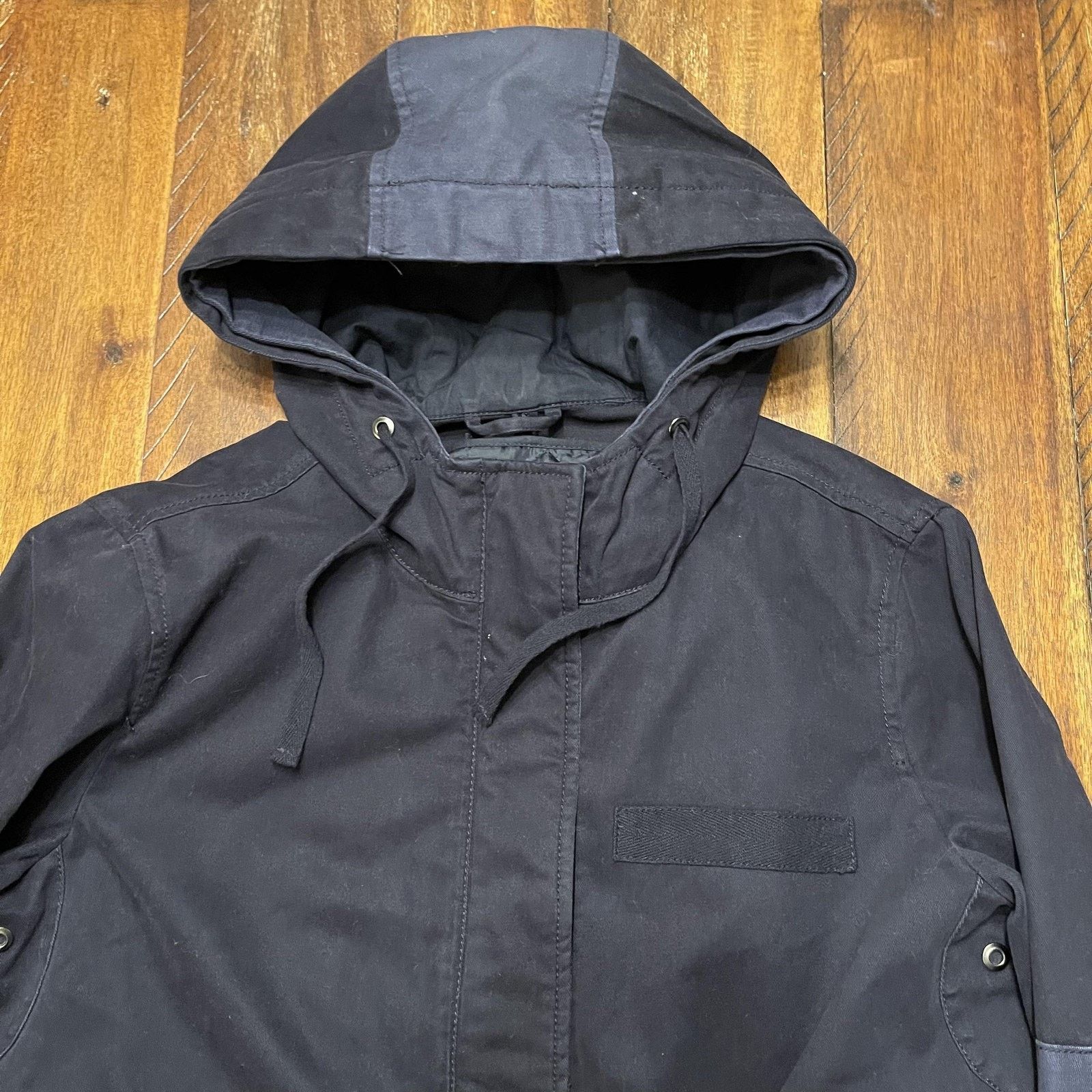 Gap GAP Parka Coat Womens S Hooded Quilted Lined Fishtail Jacket Size S / US 4 / IT 40 - 3 Thumbnail