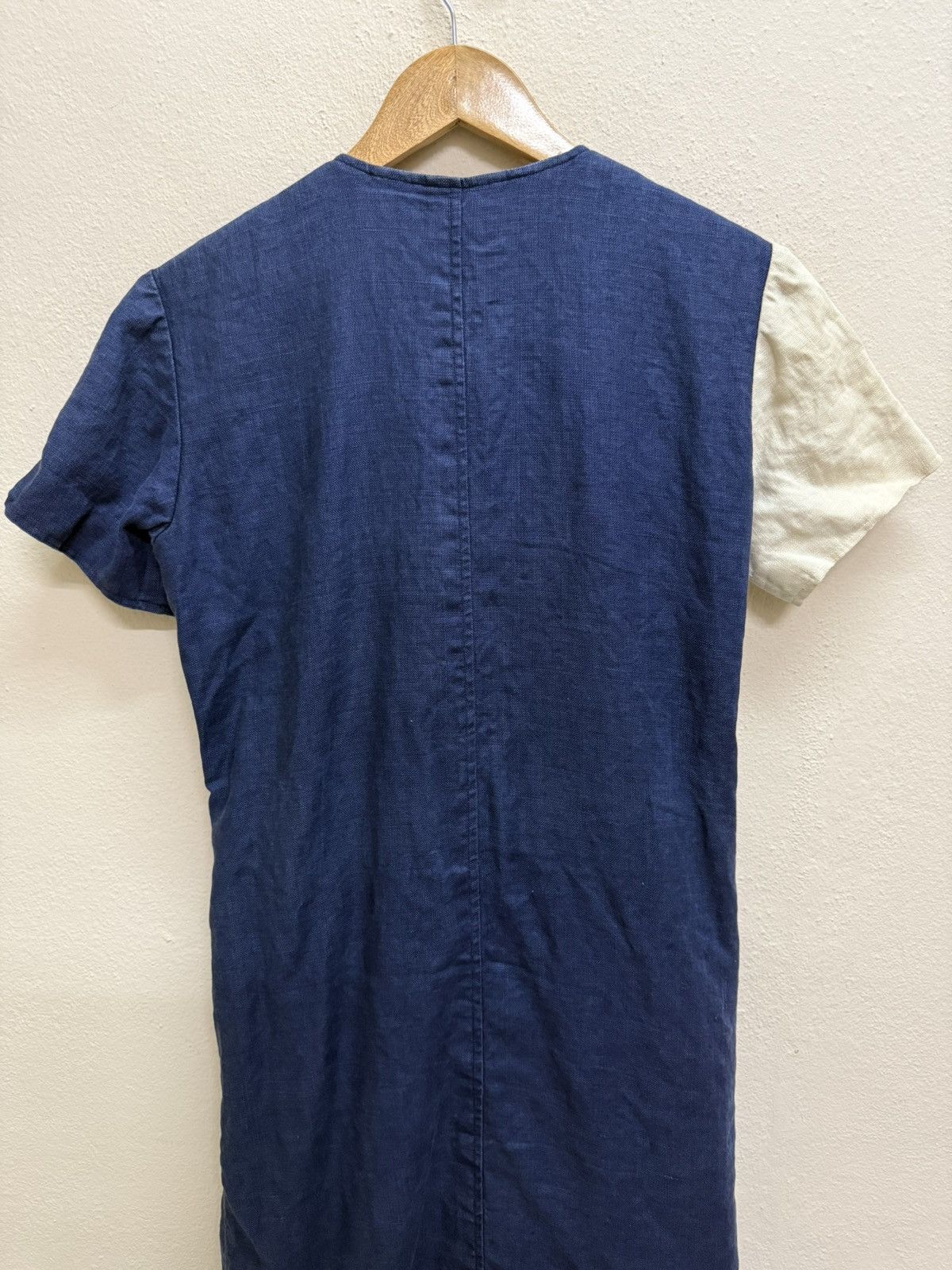 Saint Laurent Paris YVES SAINT LAURENT PARIS RIVE GAUCHE 1970’s LINEN DAY DRESS Size XS / US 0-2 / IT 36-38 - 21 Thumbnail