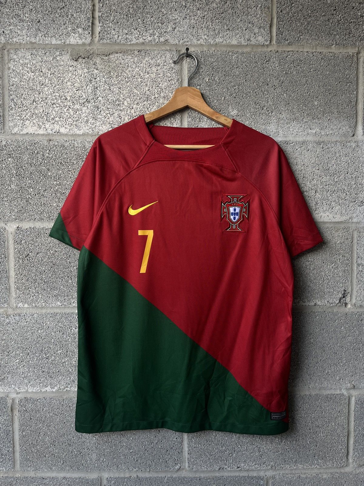 Nike × Vintage Nike Ronaldo Portugal 🇵🇹 National Soccer Futbol Jersey Kit Size US M / EU 48-50 / 2 - 1 Thumbnail