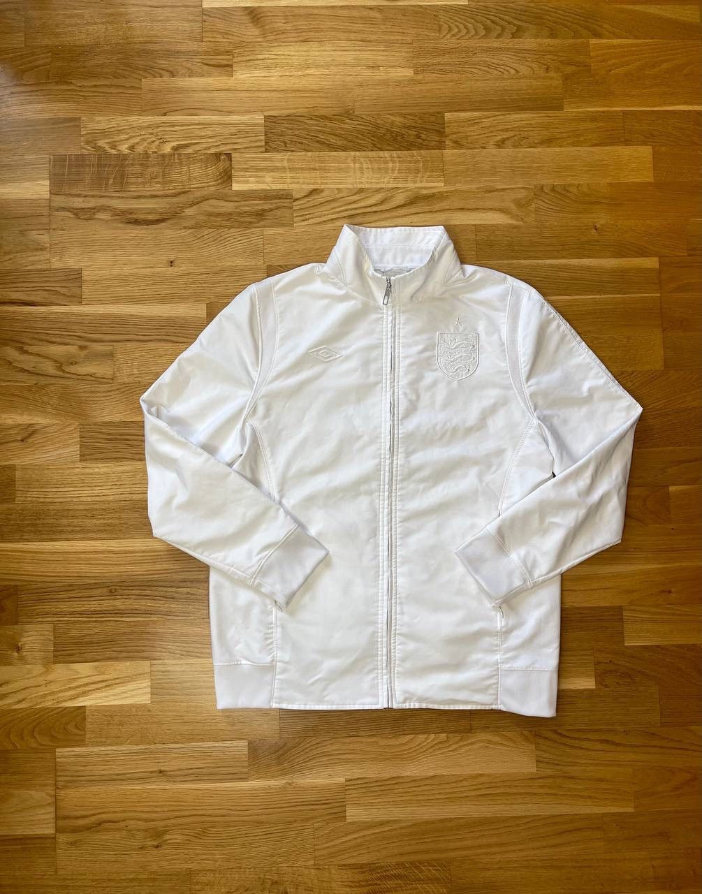 Umbro Umbro England Soccer Track Jacket 2010/12 White Size L Men Size US L / EU 52-54 / 3 - 1 Thumbnail