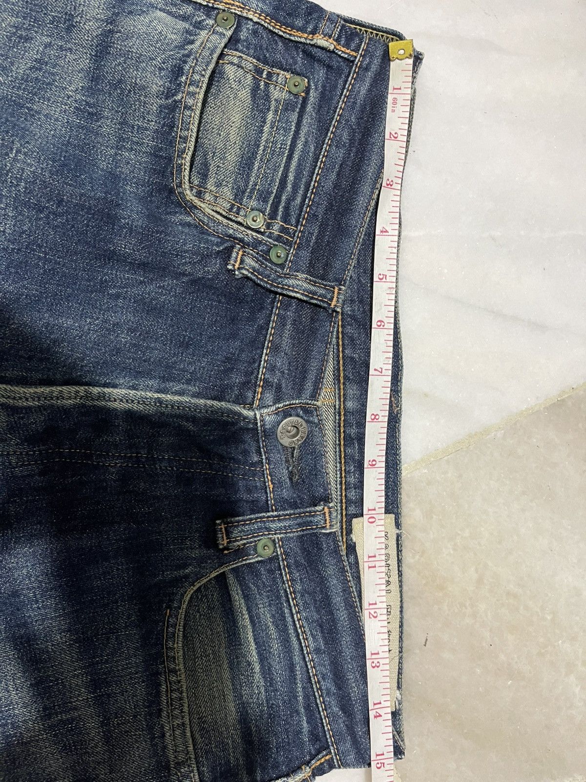 Kapital Kountry Kapital Red Selveged Denim Respect Your Elders Size US 30 / EU 46 - 15 Thumbnail
