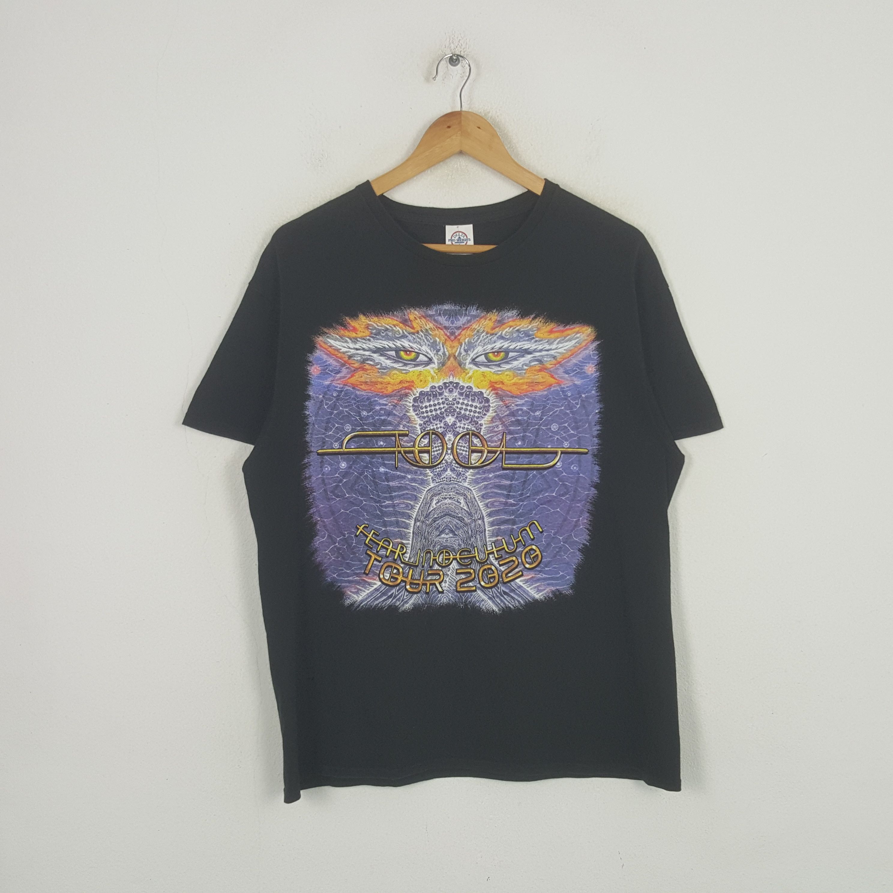 Vintage Tool Fear Inoculum Tour 2020 Band Tshirt C299N62