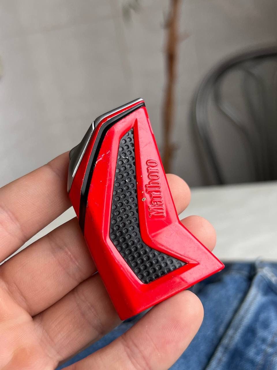 Marlboro × Vintage Y2K ELEGANCE MARLBORO FUTURISTIC METAL PUNK ROCK LIGHTER Size ONE SIZE - 2 Thumbnail