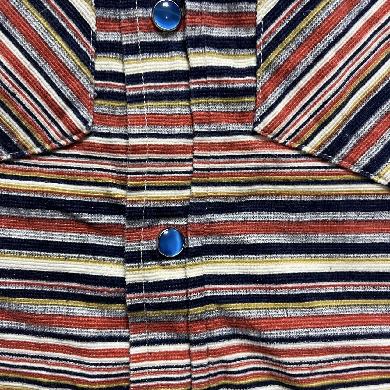 If Six Was Nine × Japanese Brand × Le Grande Bleu (L.G.B.) Riot Japanese Brand Stripe Shirt Size S / US 4 / IT 40 - 4 Thumbnail