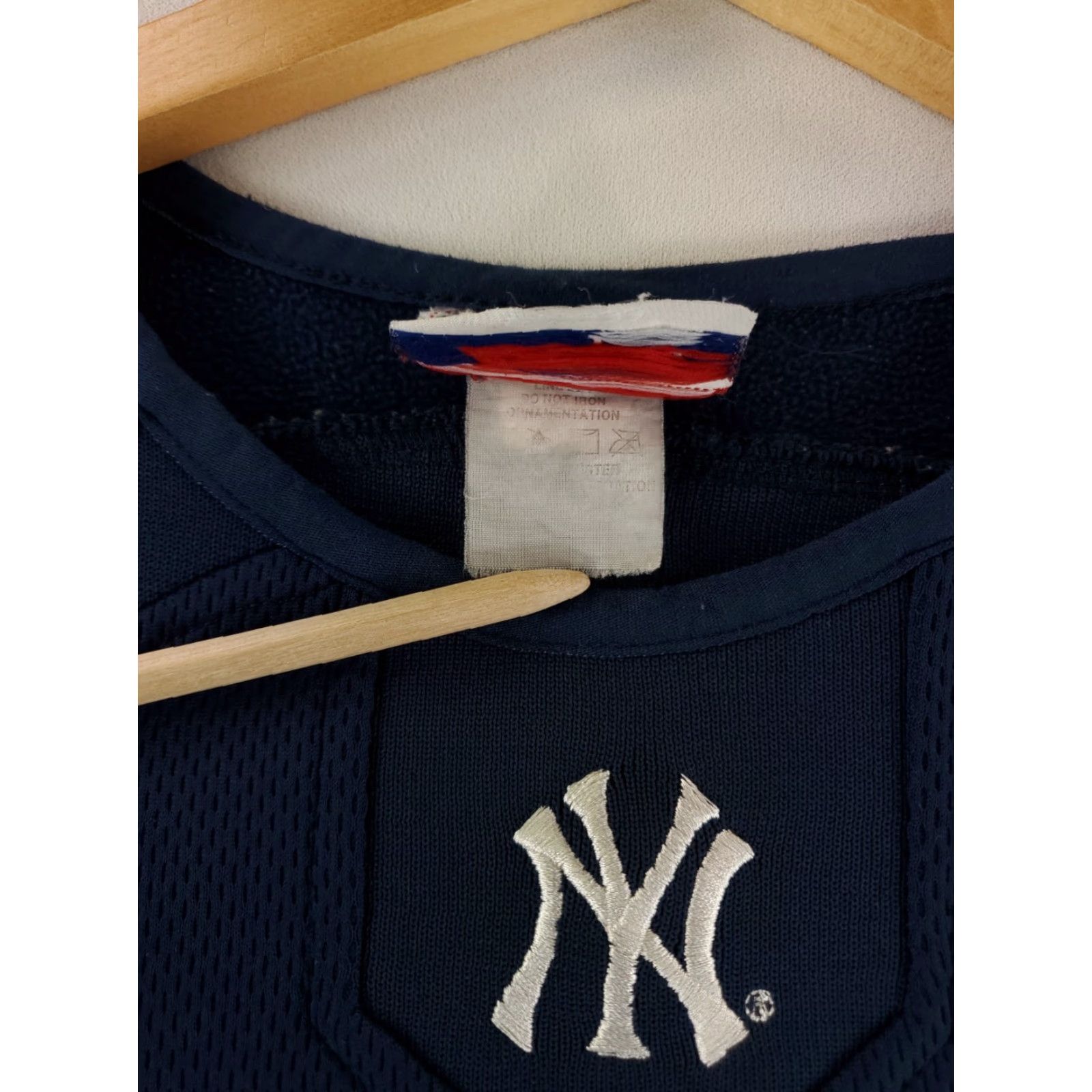 Vintage VINTAGE Majestic New York Yankees Shirt Warm Up 2009 World Series Blue Mens XL Size US XL / EU 56 / 4 - 3 Thumbnail