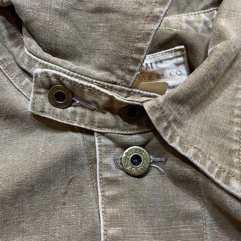 RRL Ralph Lauren RRL Ralph Lauren Splashing ink to make old jumpsuit Size US 32 / EU 48 - 7 Thumbnail