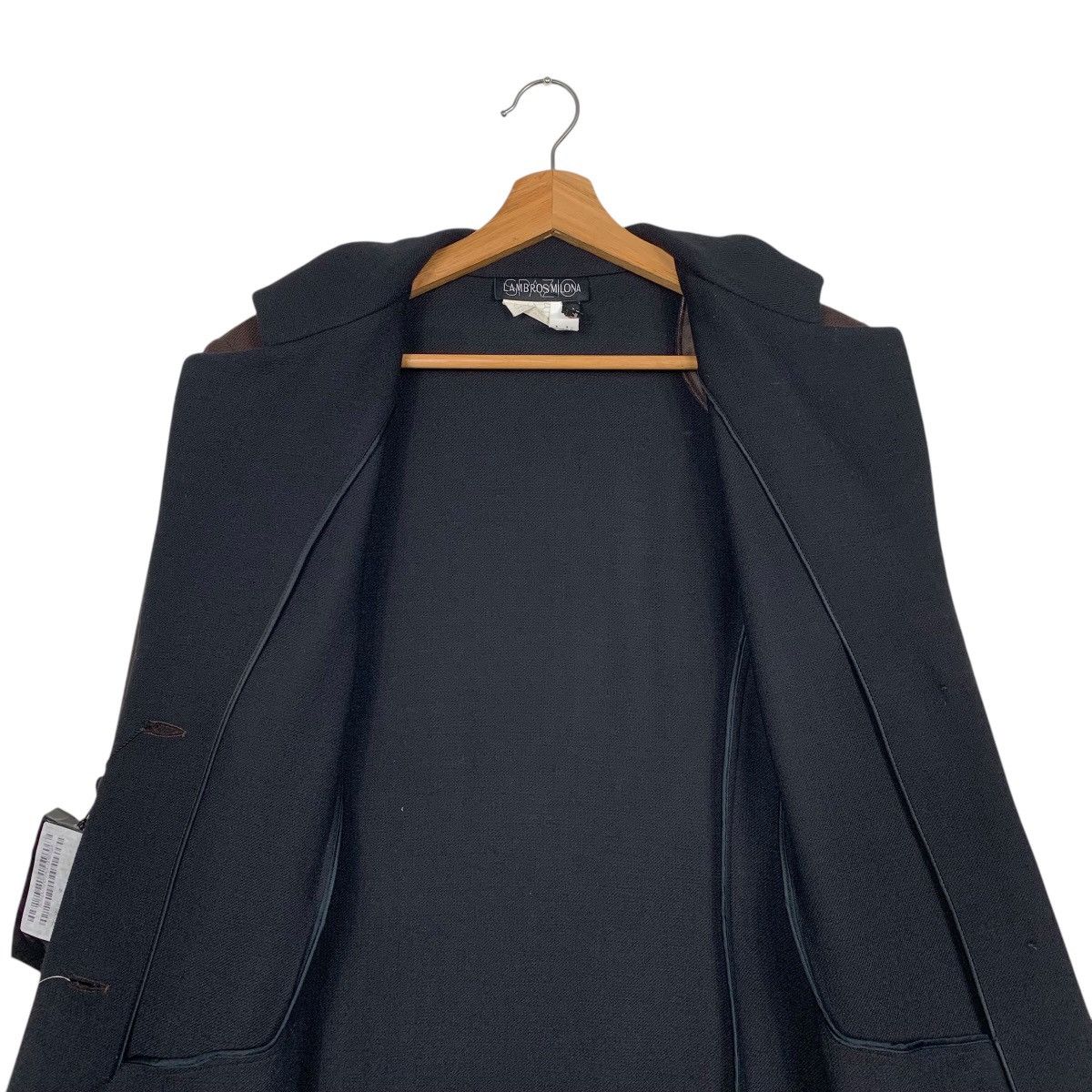 Japanese Brand Lambros Milona Coat Made In Italy Size M / US 6-8 / IT 42-44 - 13 Thumbnail