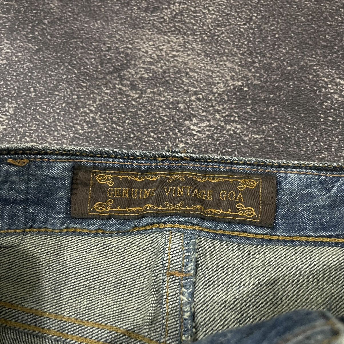 If Six Was Nine × Japanese Brand × Le Grande Bleu (L.G.B.) 90's Genuine Vintage GOA mini skirt jeans Size 30" / US 8 / IT 44 - 6 Thumbnail