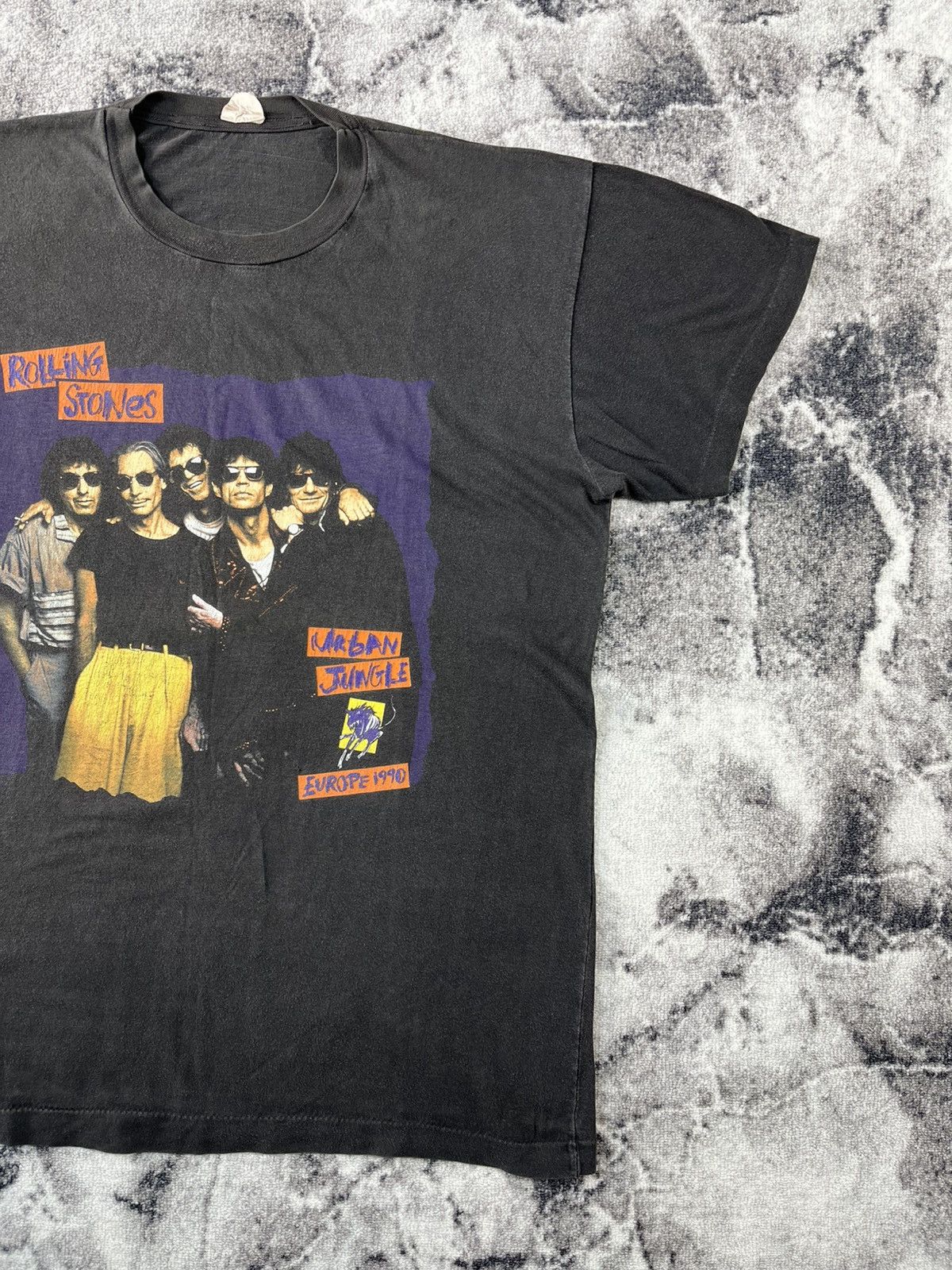The Rolling Stones The Rolling Stones Urban Jungle 1990 Tour Tee XL Fade Size US XL / EU 56 / 4 - 3 Thumbnail