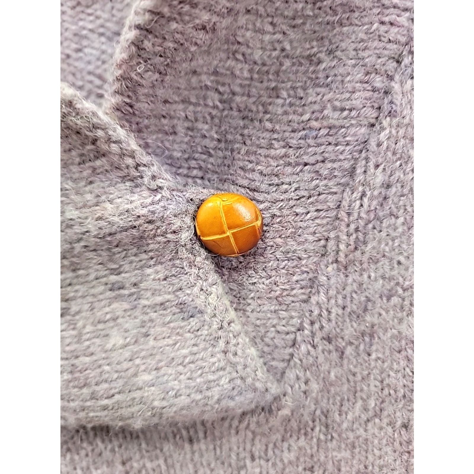 Eastern Mountain Sports VINTAGE Eastern Mountain Sports SHAWL COLLAR Sweater Women S Purple Wool Knit Pullover Size S / US 4 / IT 40 - 4 Thumbnail