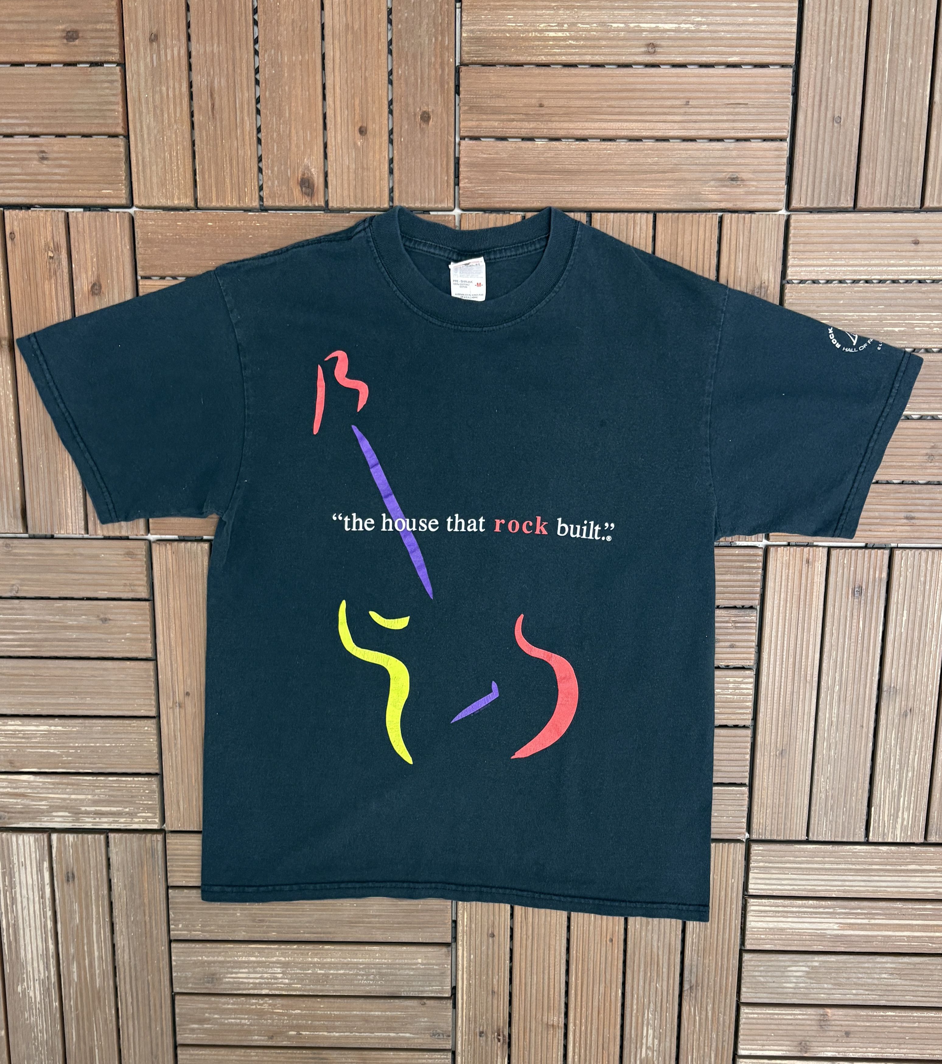 Vintage Rock And Roll Hall Of Fame Museum Vintage T-Shirt Tee Size US M / EU 48-50 / 2 - 1 Thumbnail