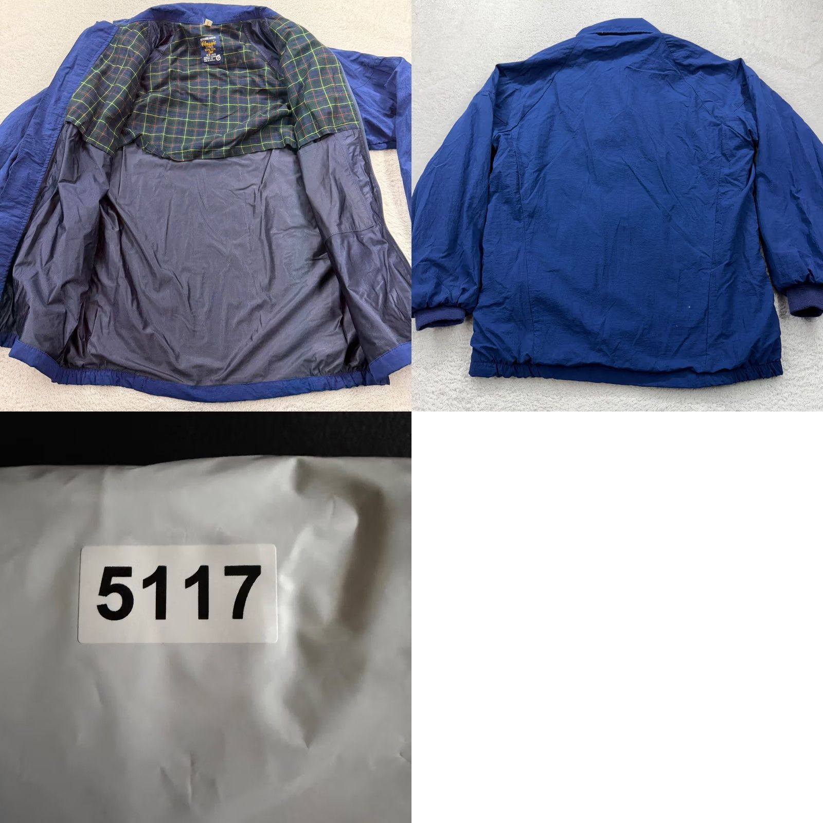 Vintage VINTAGE Sunderland Gore-Tex Raincoat Jacket Blue Plaid Lined Small Mens Coat Nike? Size US S / EU 44-46 / 1 - 8 Thumbnail