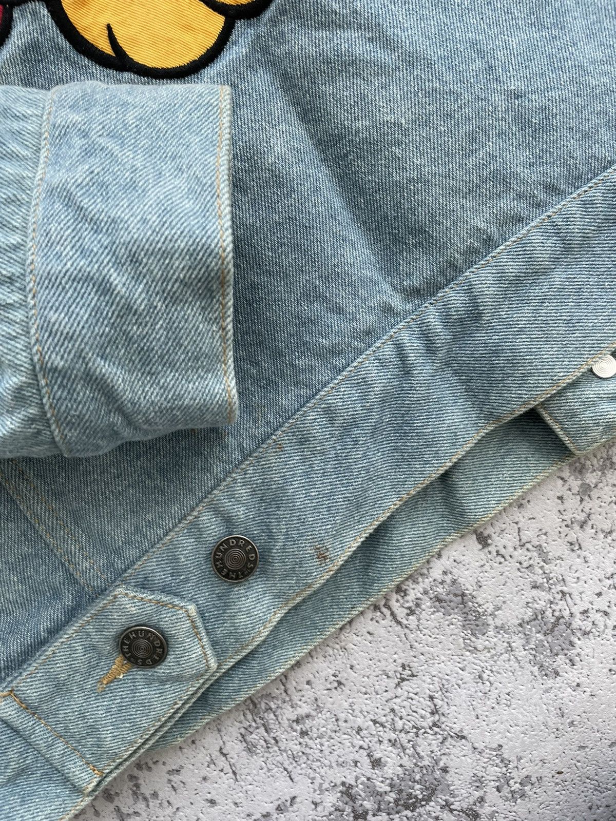 Garfield The Hundreds Rare The Hundreds x Garfield Denim Jacket Grailed