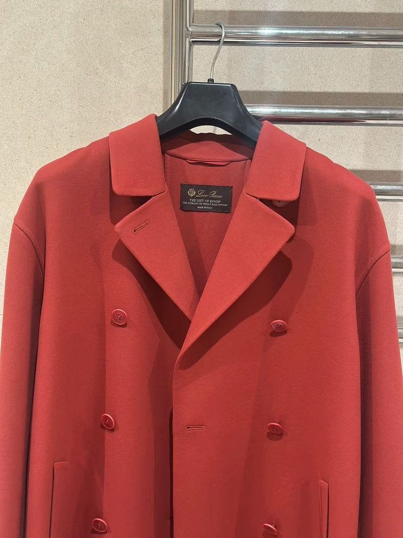 Loro Piana LORO PIANA Dry rose-coloured coat Size M / US 6-8 / IT 42-44 - 4 Thumbnail