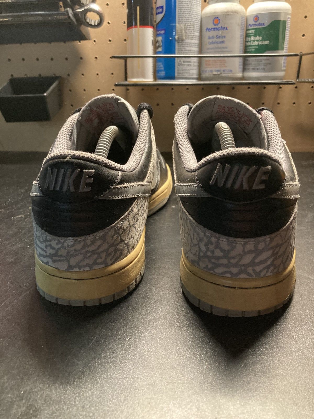 Nike Nike dunk low J-pack “black cement” 2009 Size US 10 / EU 43 - 4 Thumbnail