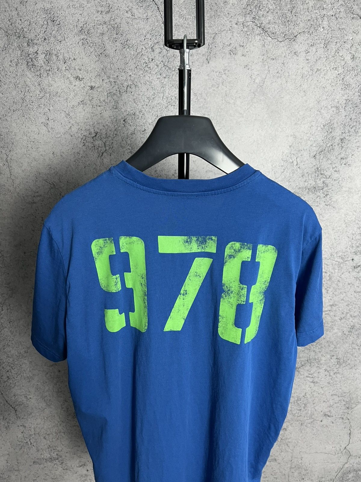 Diesel Diesel Y2K T-Shirt Big Print Hype Tee Blue Size US L / EU 52-54 / 3 - 8 Thumbnail