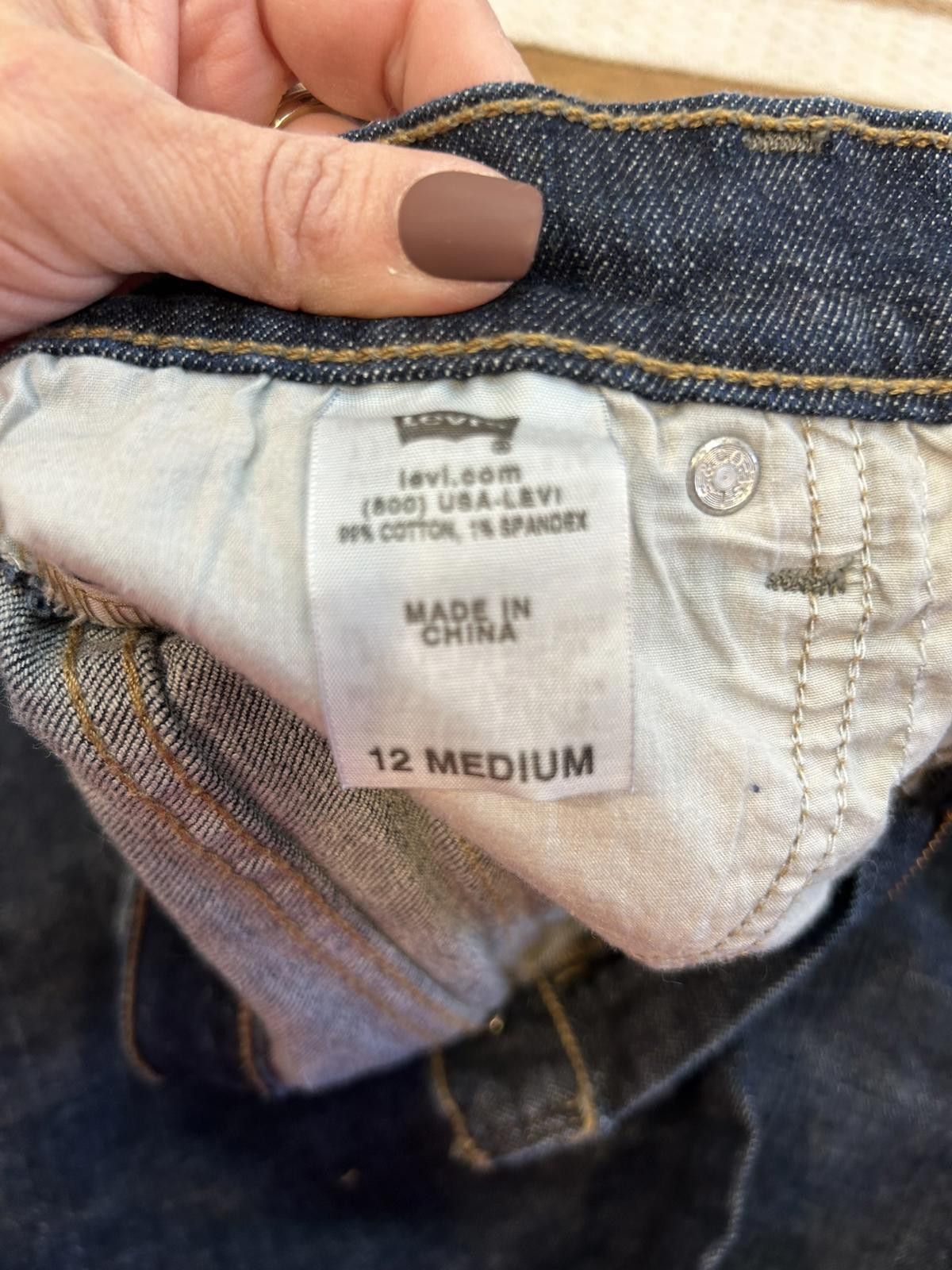 Levi's Levi's Perfectly Slimming Boot Cut 512™ Jeans Size 34" / US 12 / IT 48 - 4 Thumbnail