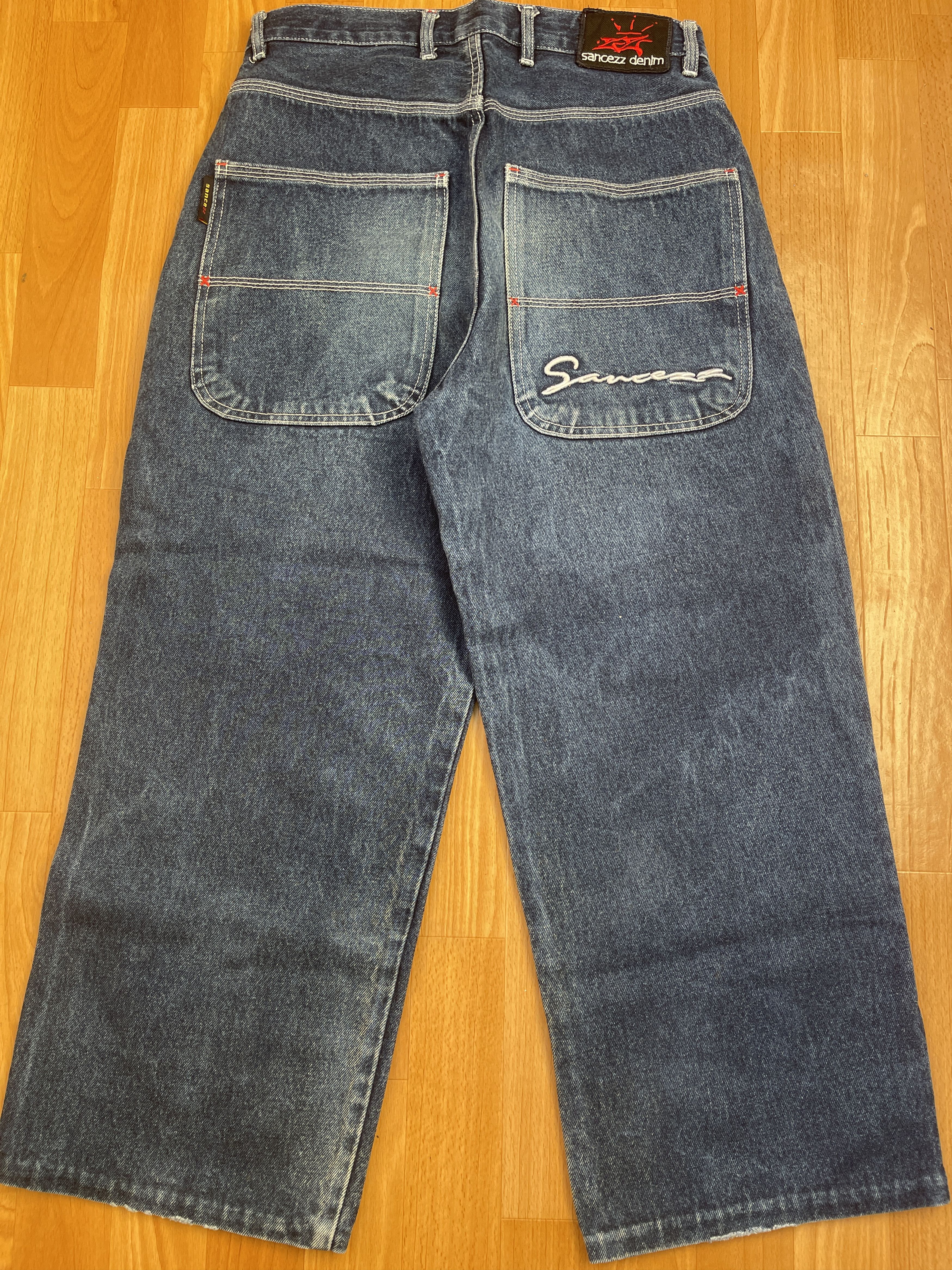 Other Sancezz jeans, vintage baggy jeans 90s hip hop skater Y2K 30 Size US 30 / EU 46 - 1 Thumbnail