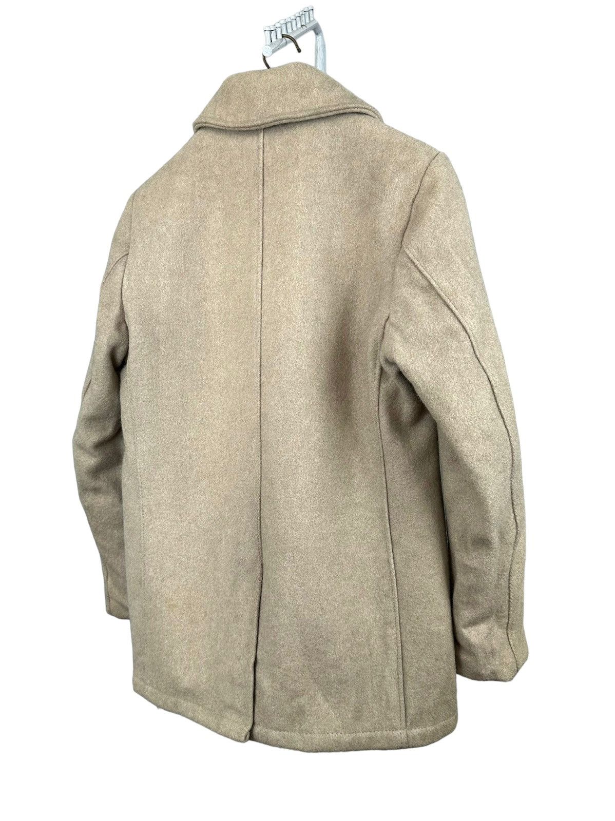 Schott Pea coat wool jacket us740 n pea jacket Size 36R - 4 Thumbnail