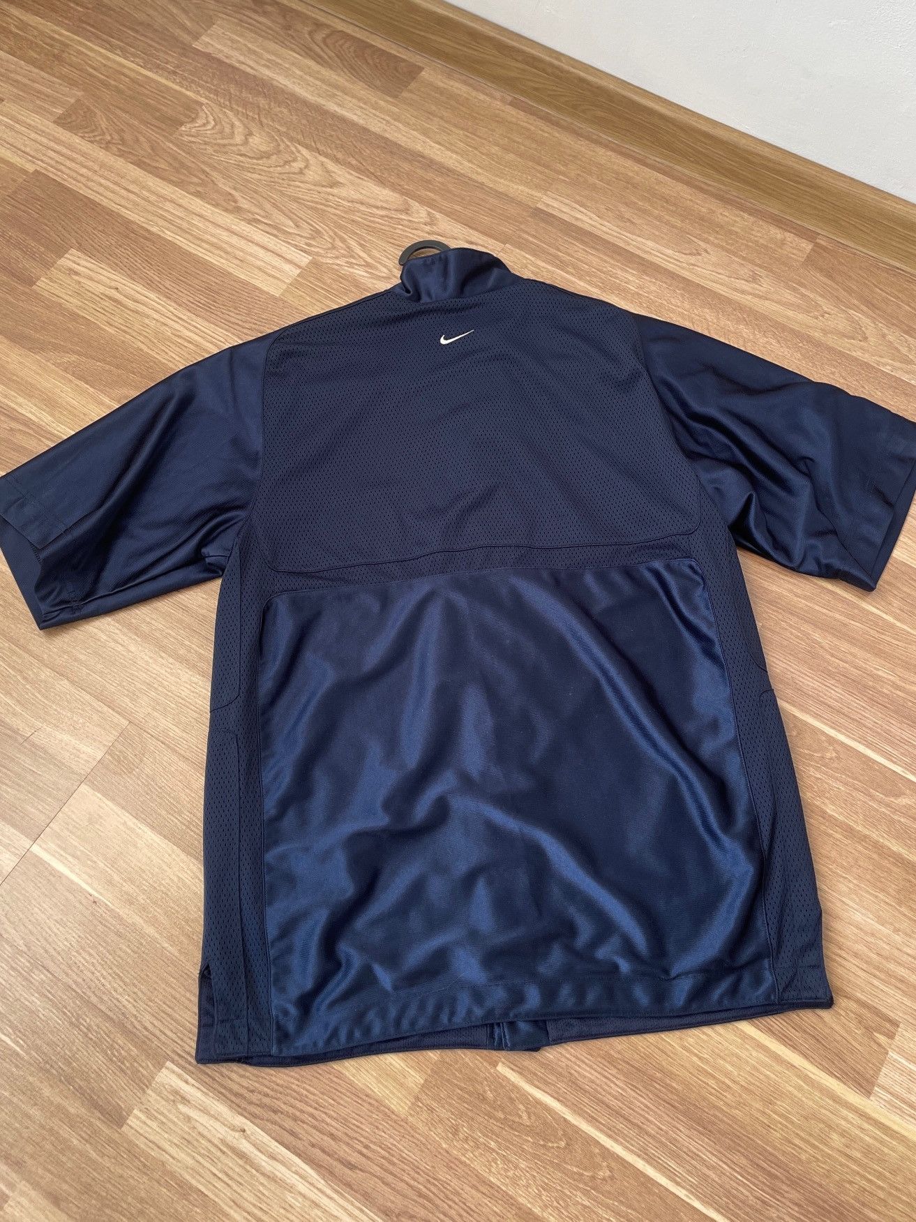 Nike Vintage Nike Shirt Mens Blue Warm Up Basketball Jersey M Size US M / EU 48-50 / 2 - 8 Thumbnail