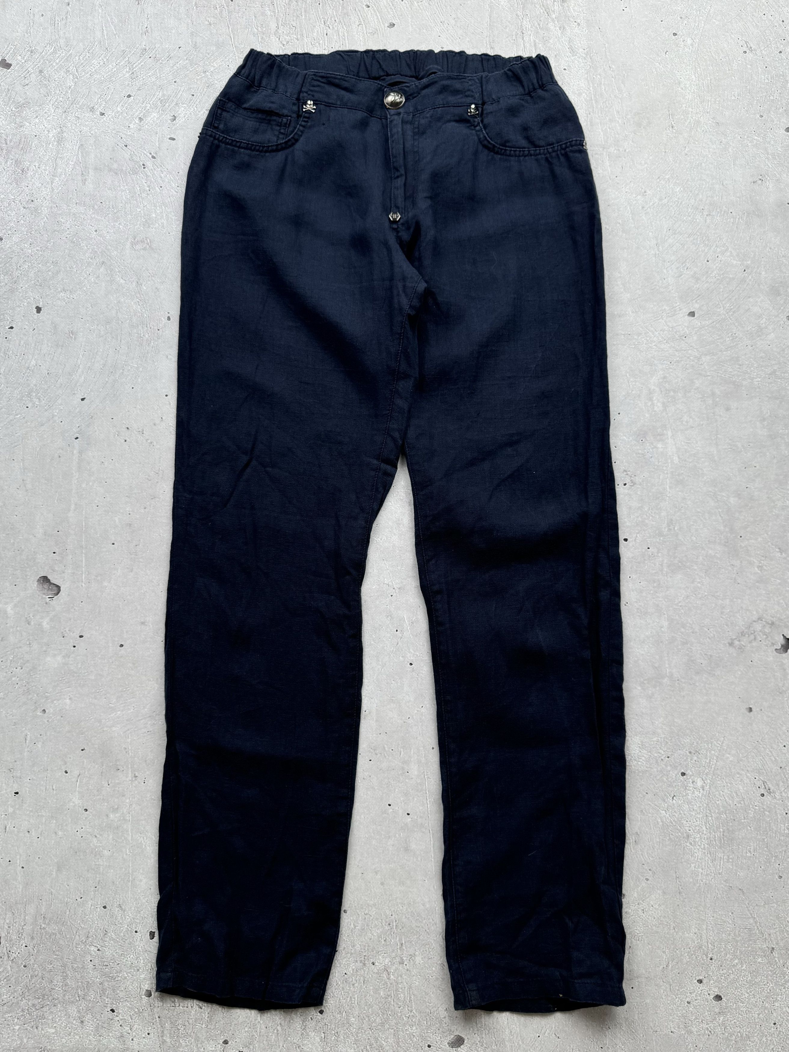 Vintage Philipp Plein Linen Pants Size US 30 / EU 46 - 1 Thumbnail