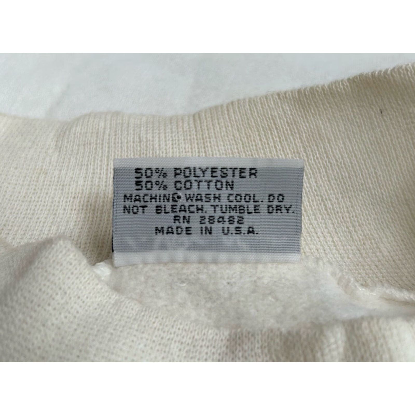 Vintage VINTAGE Fun Stuff Desert Storm 1991 Crewneck Sweatshirt Men L USA Made White 90s Graphic Print NOS NWOT Pullover Crew Neck Sweatshirt Size US L / EU 52-54 / 3 - 6 Thumbnail