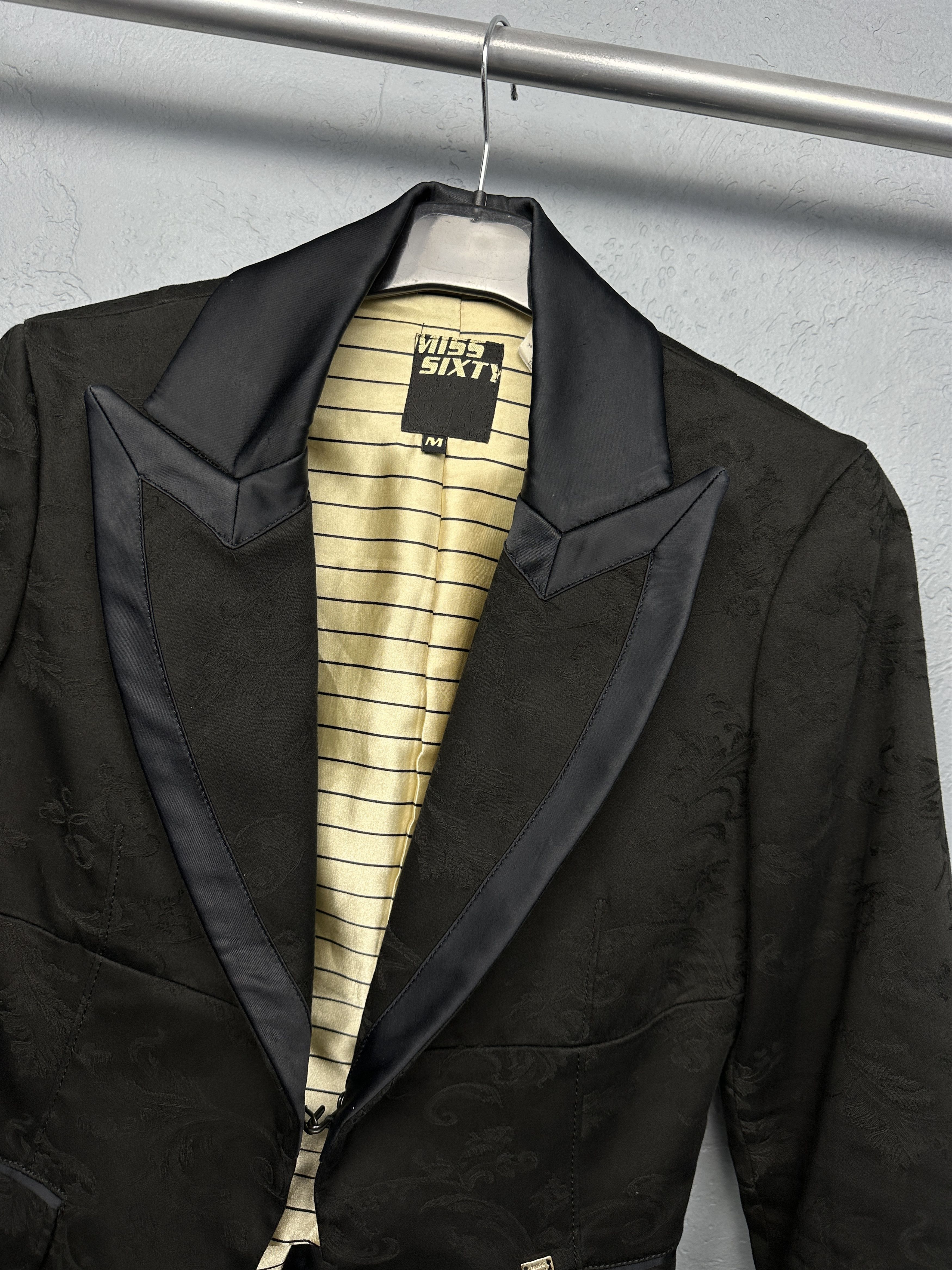 Miss Sixty Miss Sixty Womens Blazer Jacket Size M / US 6-8 / IT 42-44 - 2 Thumbnail