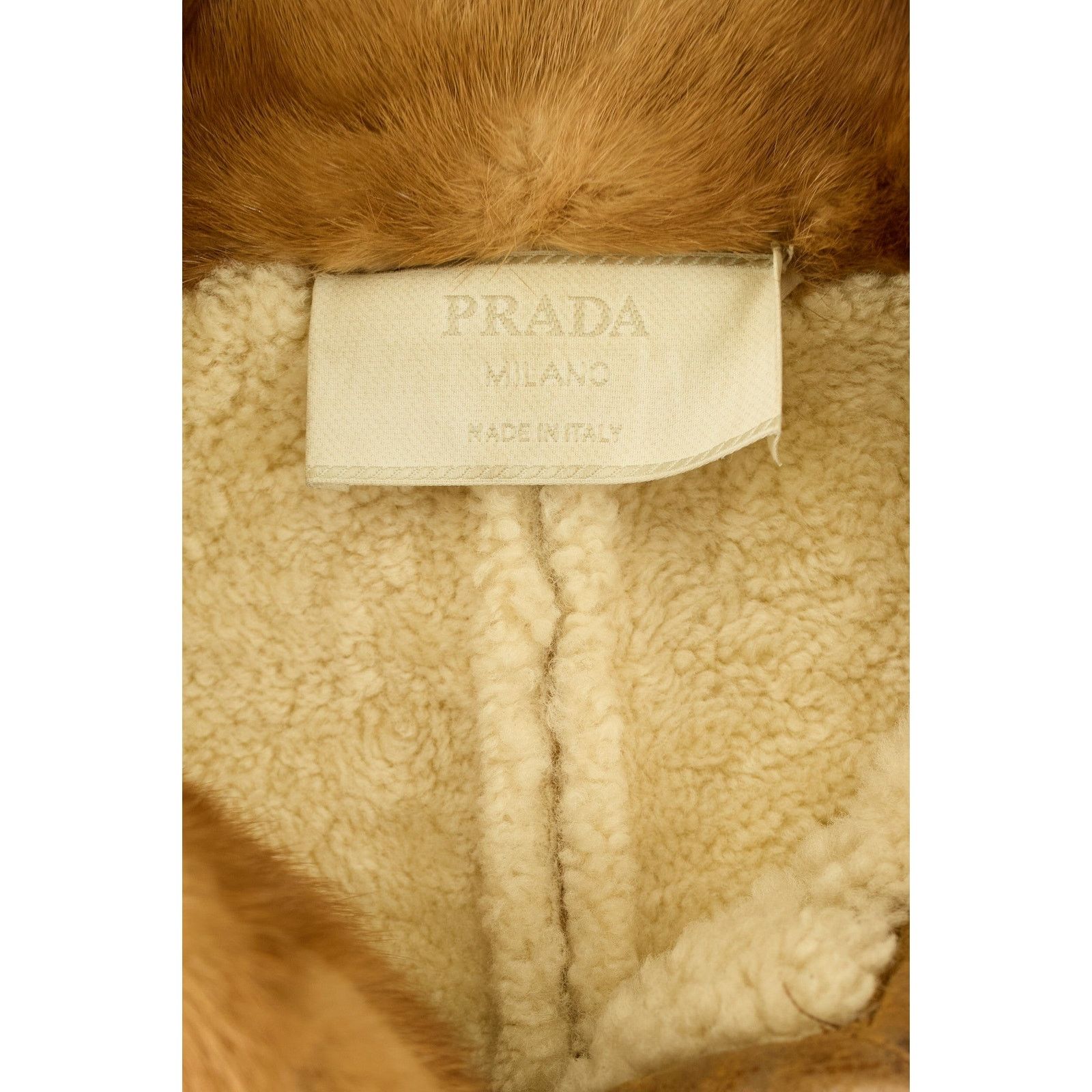 Prada Shearling Leather Fur Coat Size XS / US 0-2 / IT 36-38 - 3 Thumbnail
