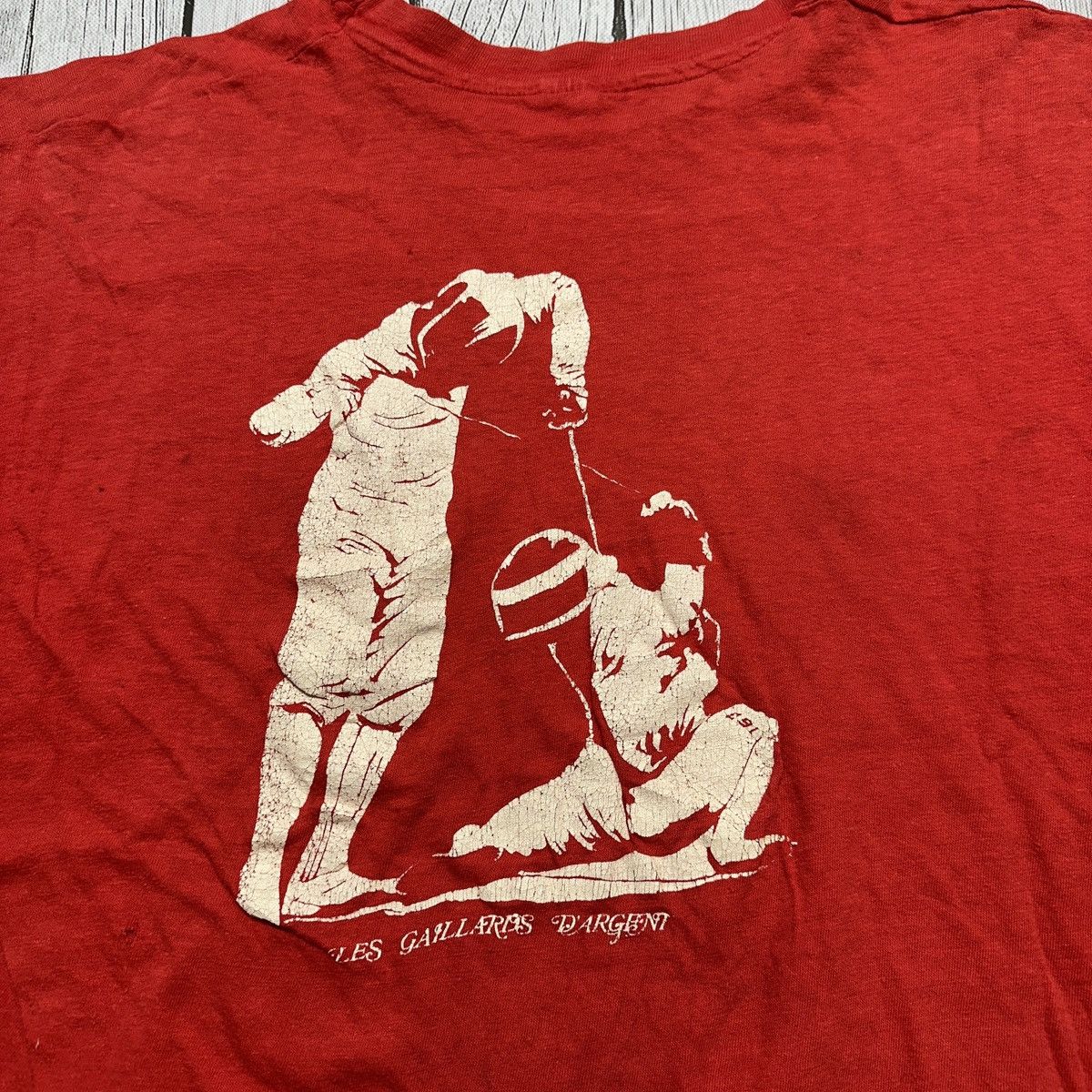 Hanes × Vintage Vintage Fencing tee Size US XL / EU 56 / 4 - 3 Thumbnail
