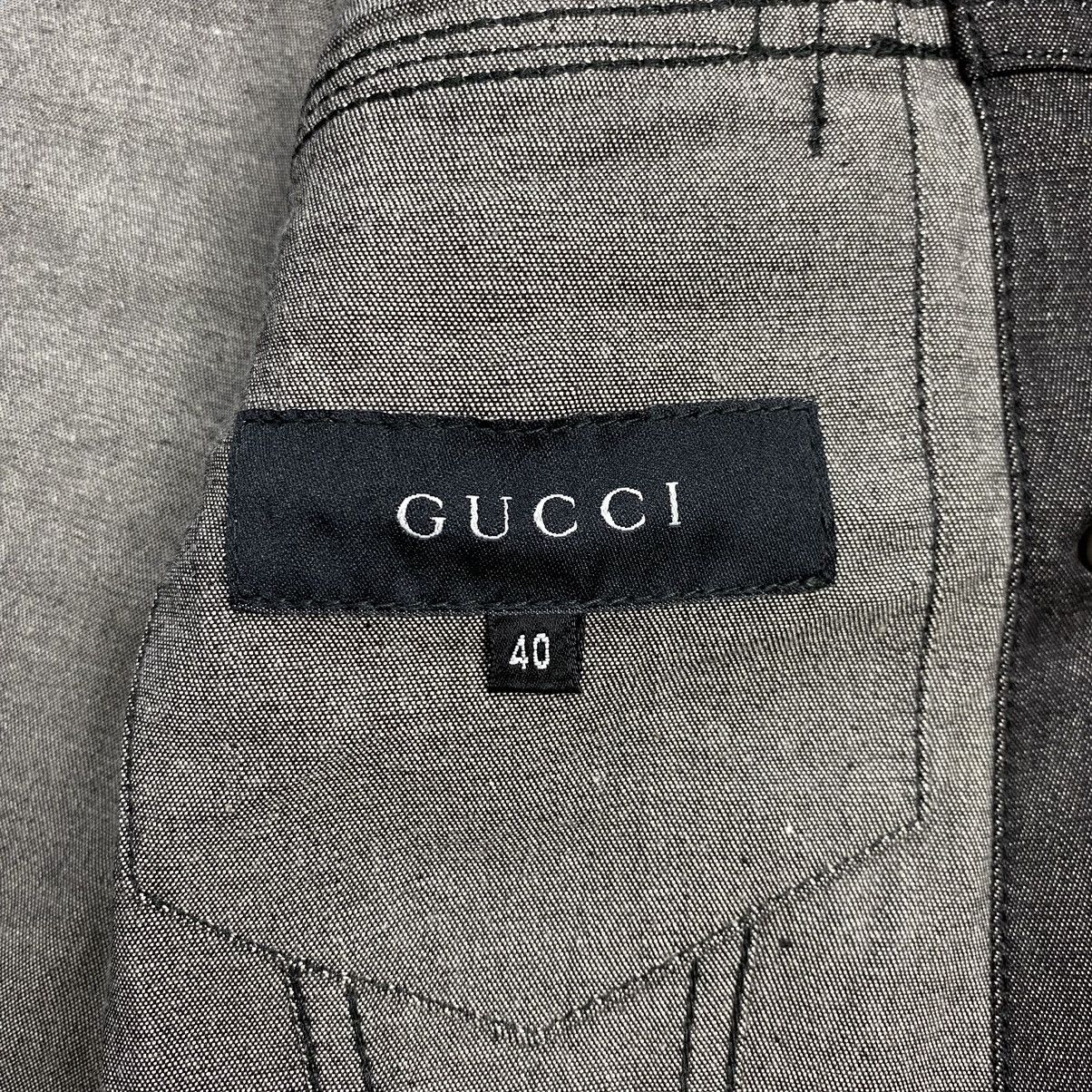 Gucci gucci trucker denim jacket Size S / US 4 / IT 40 - 7 Thumbnail