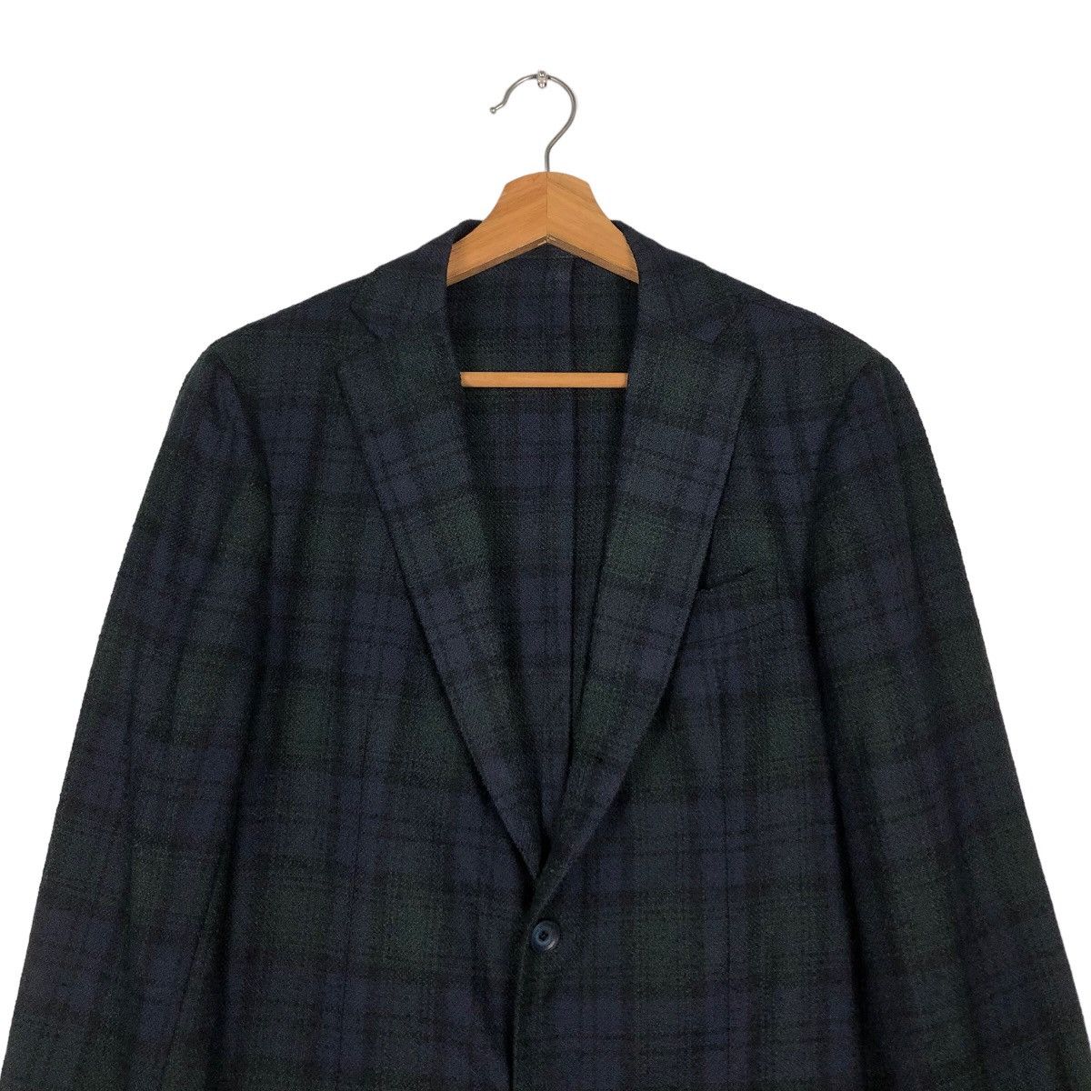 Issey Miyake 🔥Vintage Furgato Per Ships Japan Chore Jacket Tartan Design Size US M / EU 48-50 / 2 - 3 Thumbnail