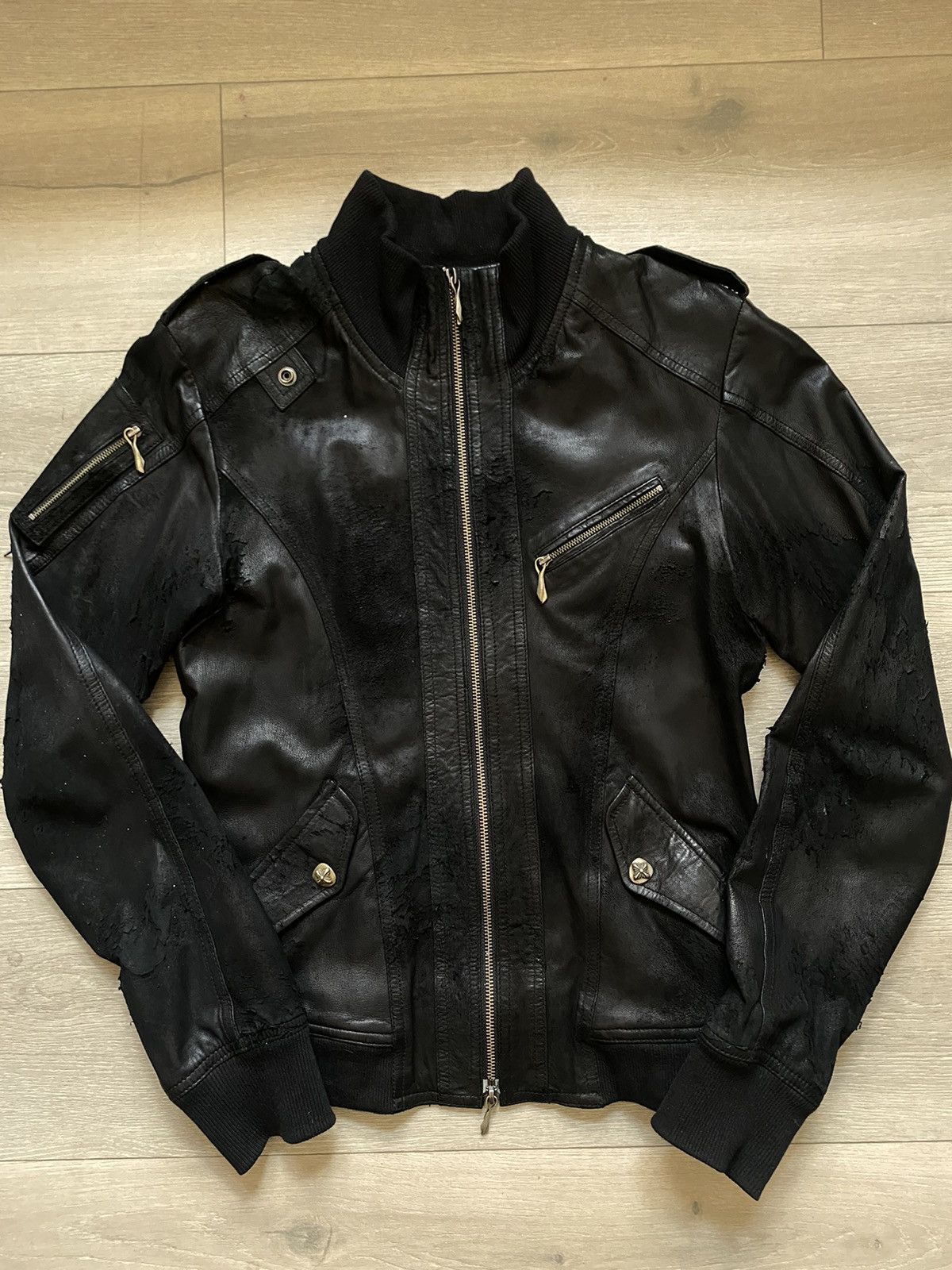 14th Addiction 14th addiction Leather Jacket | Grailed